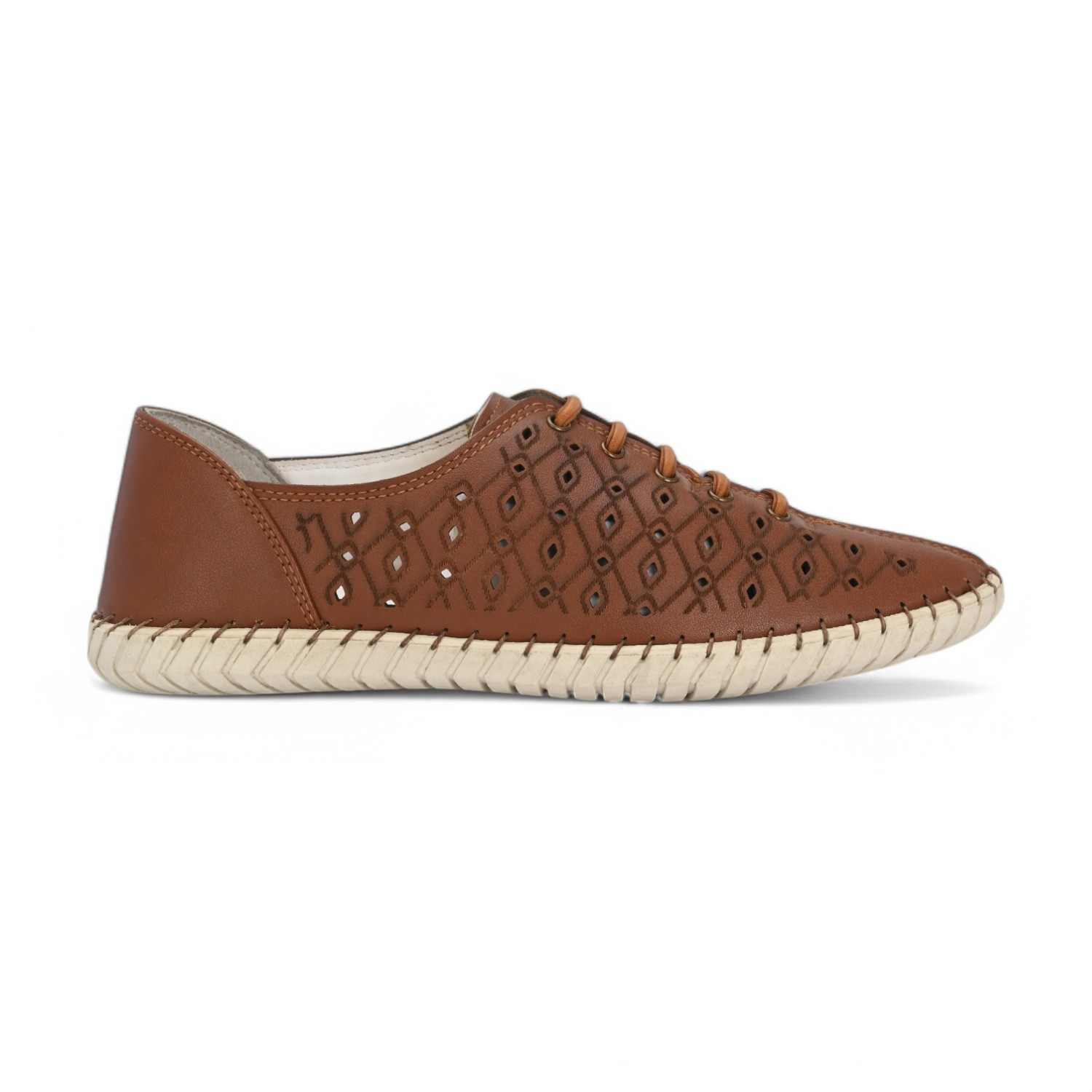 Natalie Womens Tan Casual Shoe