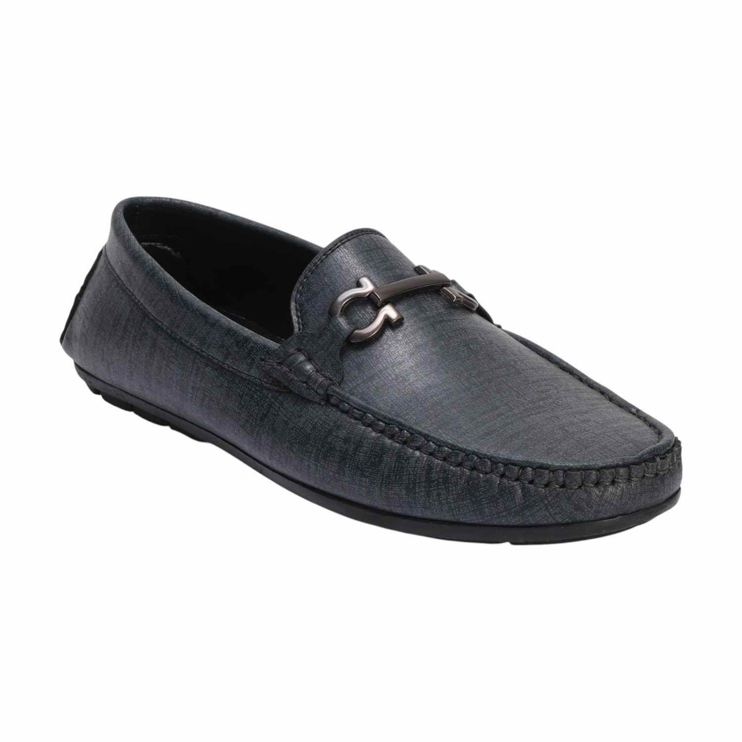 Men Blue Casual Shoes  Slip On
