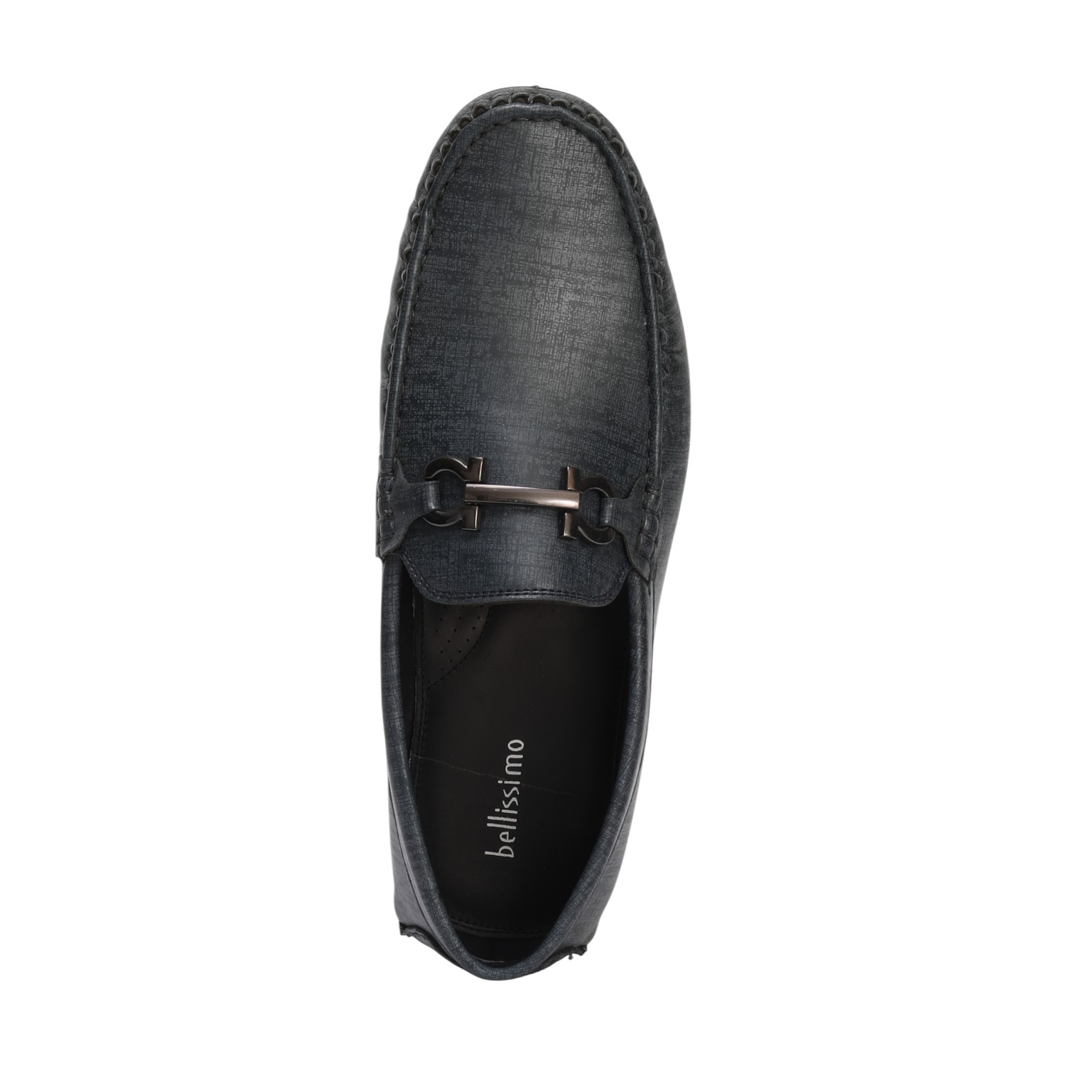 Men Blue Casual Shoes  Slip On