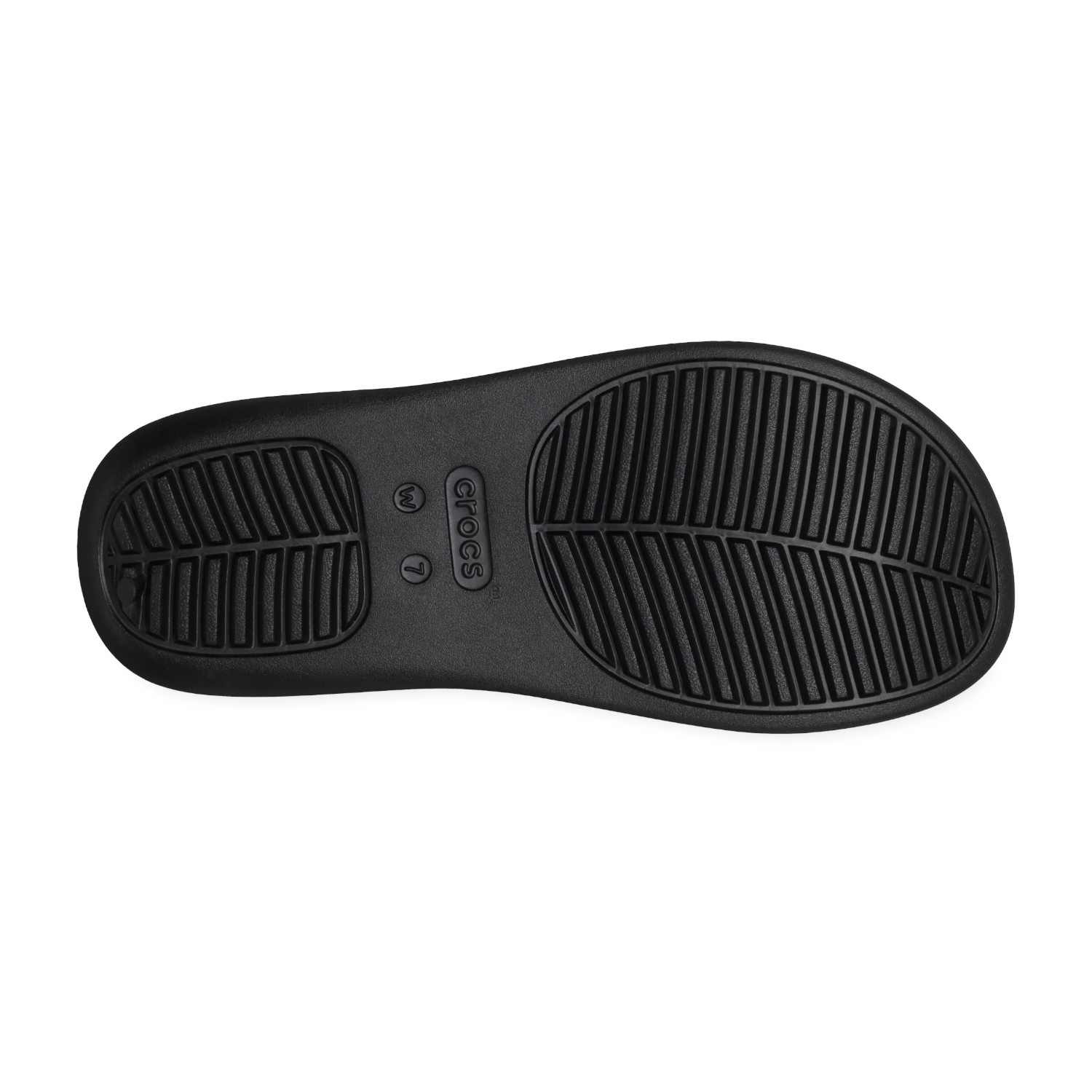 Women Glitter Flip Flops Midnight Black