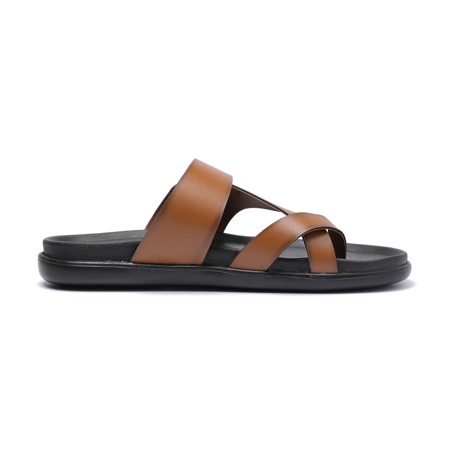 Tan Coloured Comfort Chappals for Men