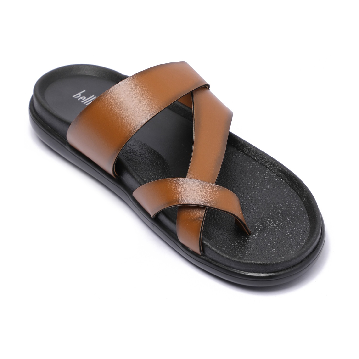 Tan Coloured Comfort Chappals for Men