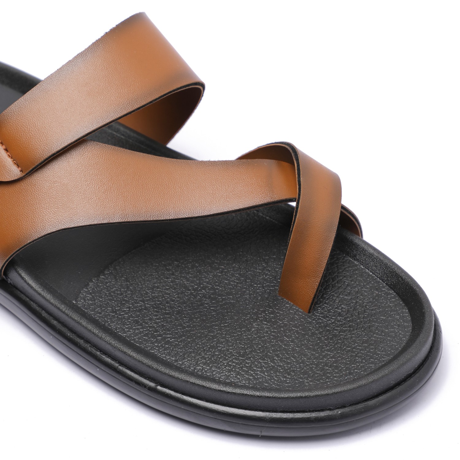 Tan Coloured Comfort Chappals for Men