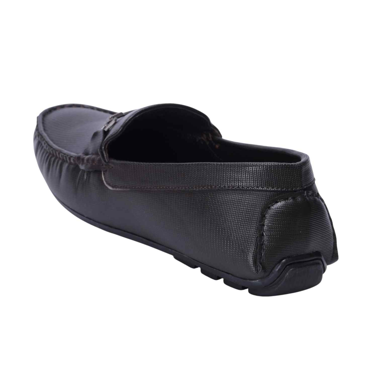 Men Brown Formal Slip-ons