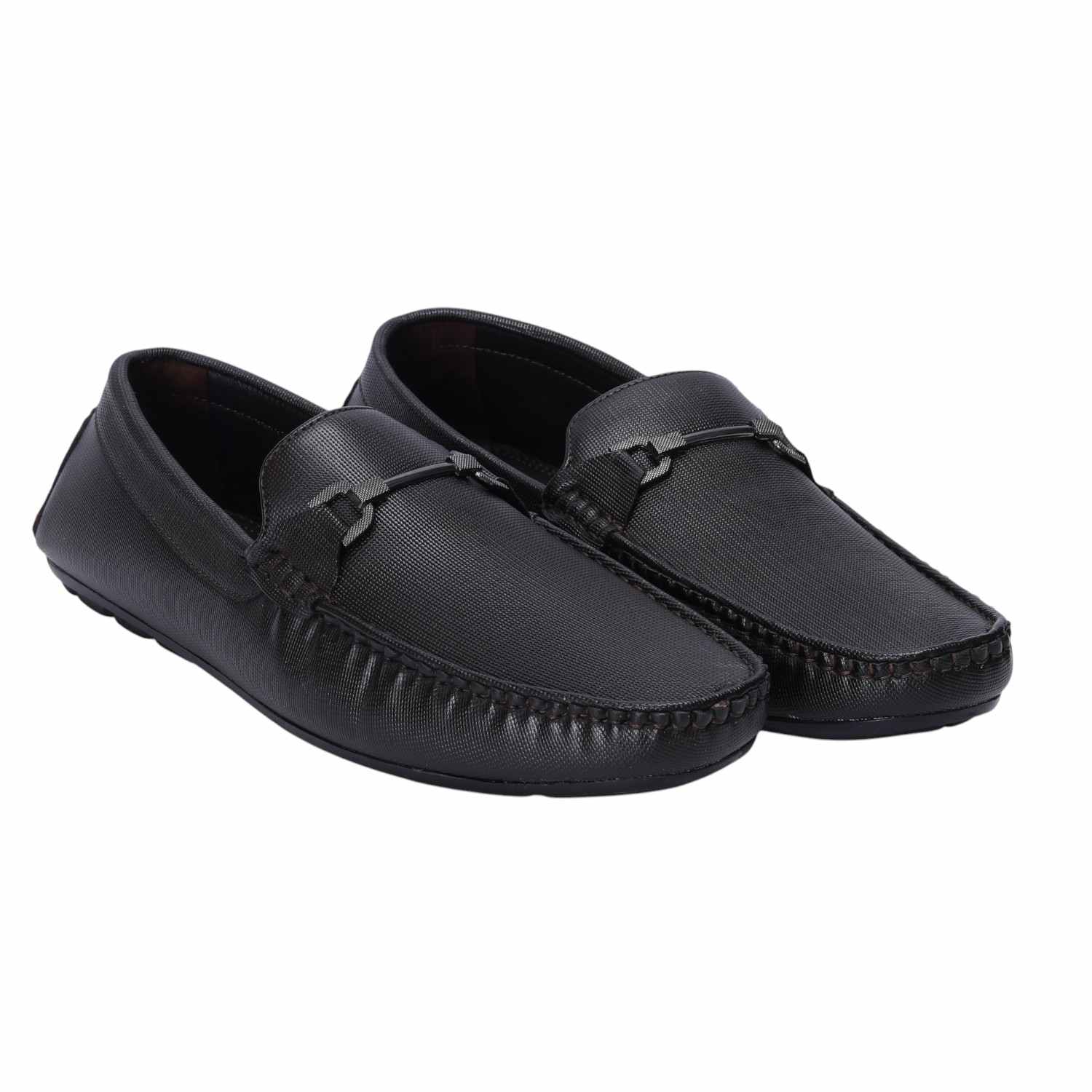 Men Brown Formal Slip-ons