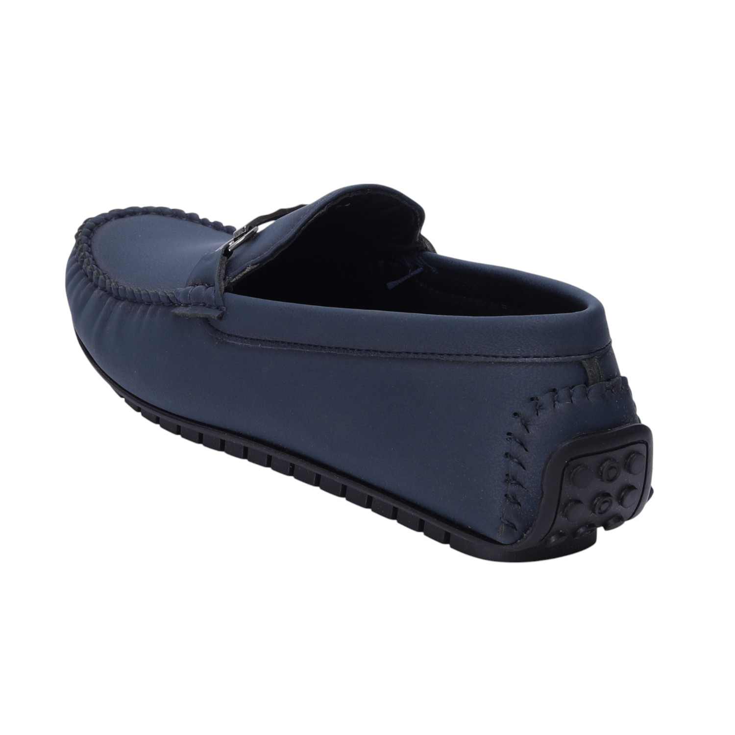 Men Blue Formal Slip-ons