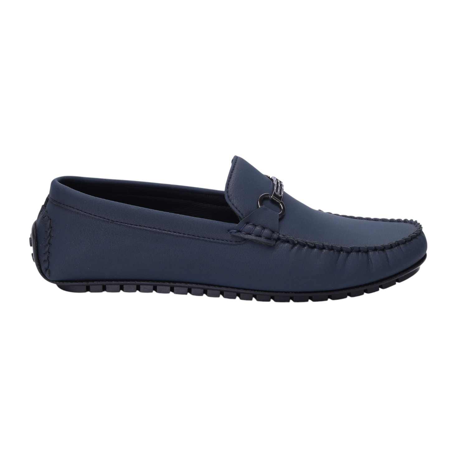 Men Blue Formal Slip-ons