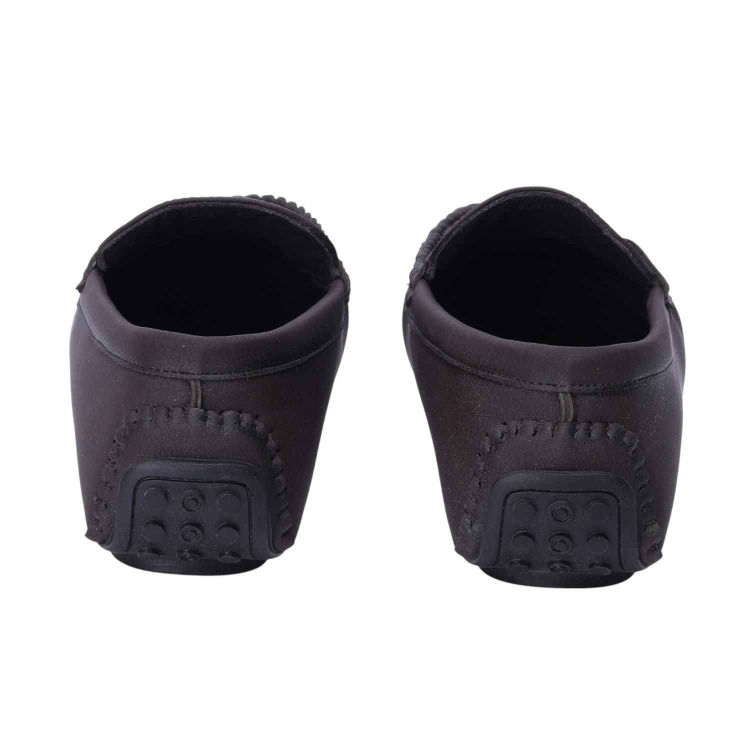 Men Brown Formal Slip-ons