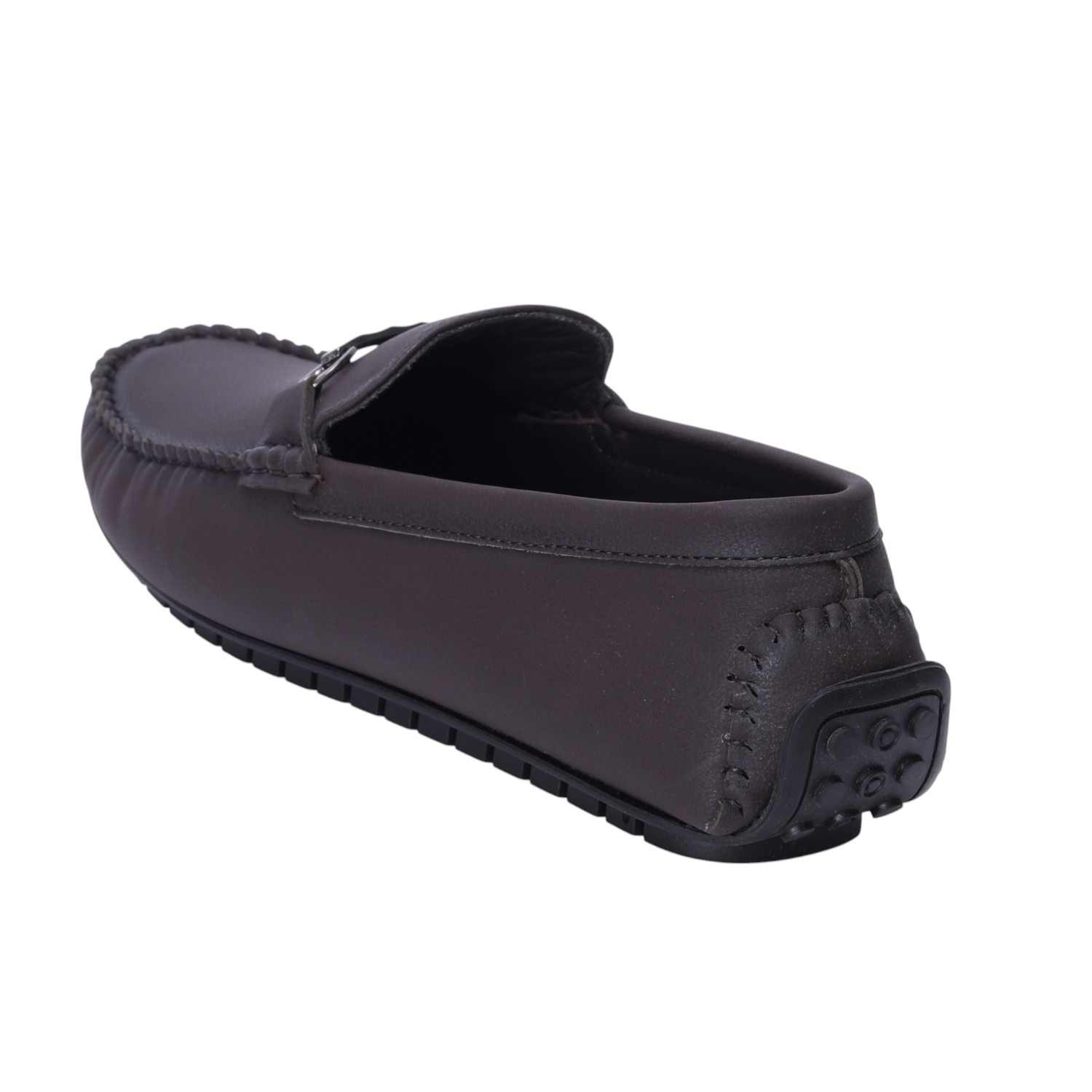 Men Brown Formal Slip-ons