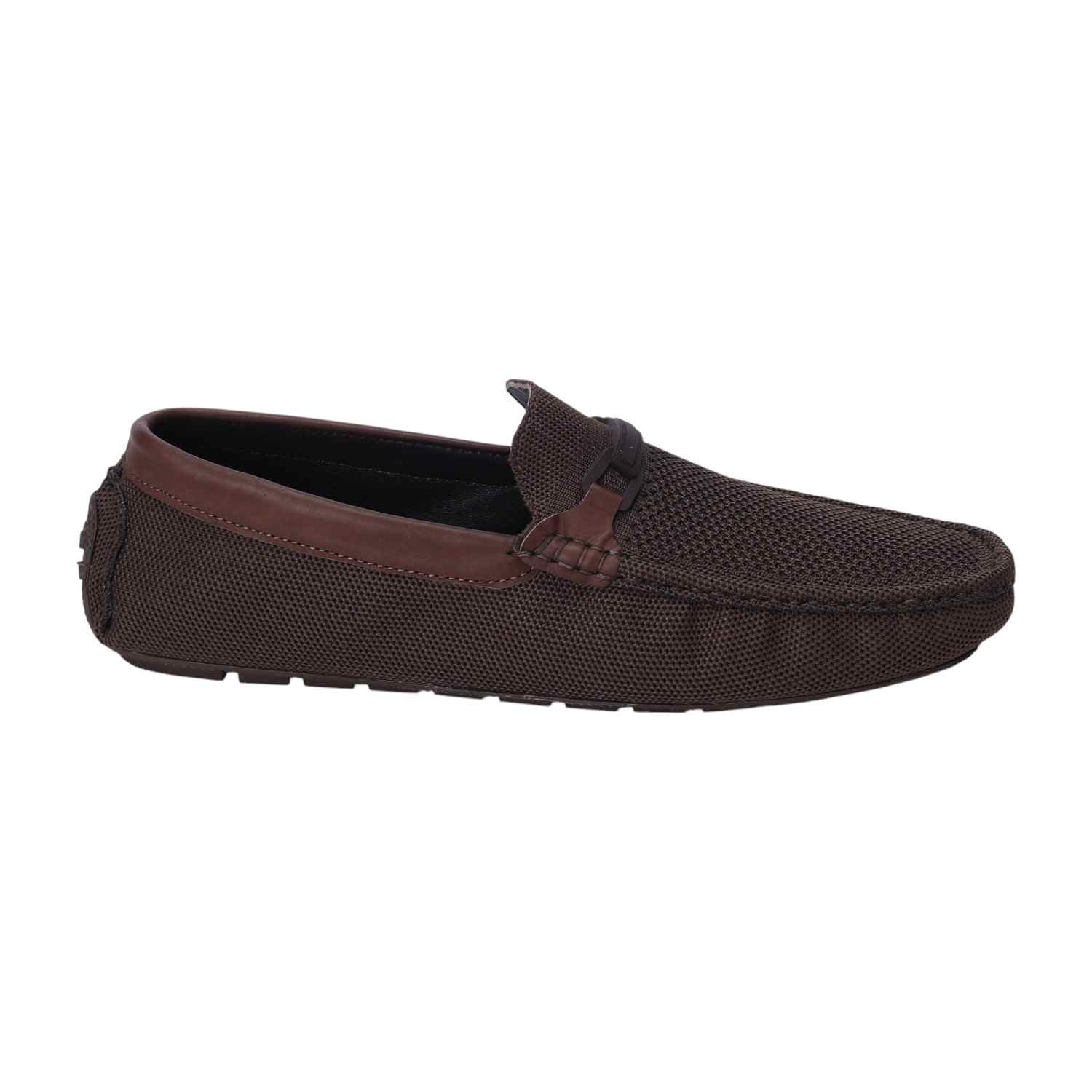 Men Brown Formal Slip-ons