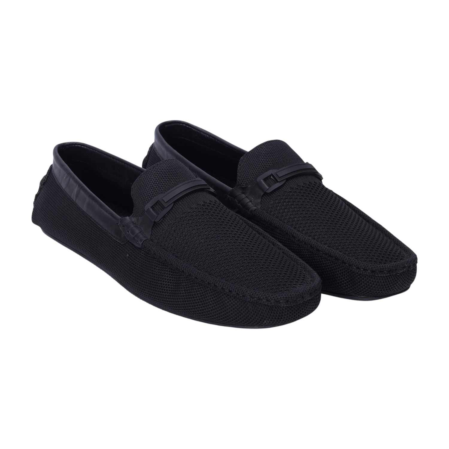Men Black Formal Slip-ons
