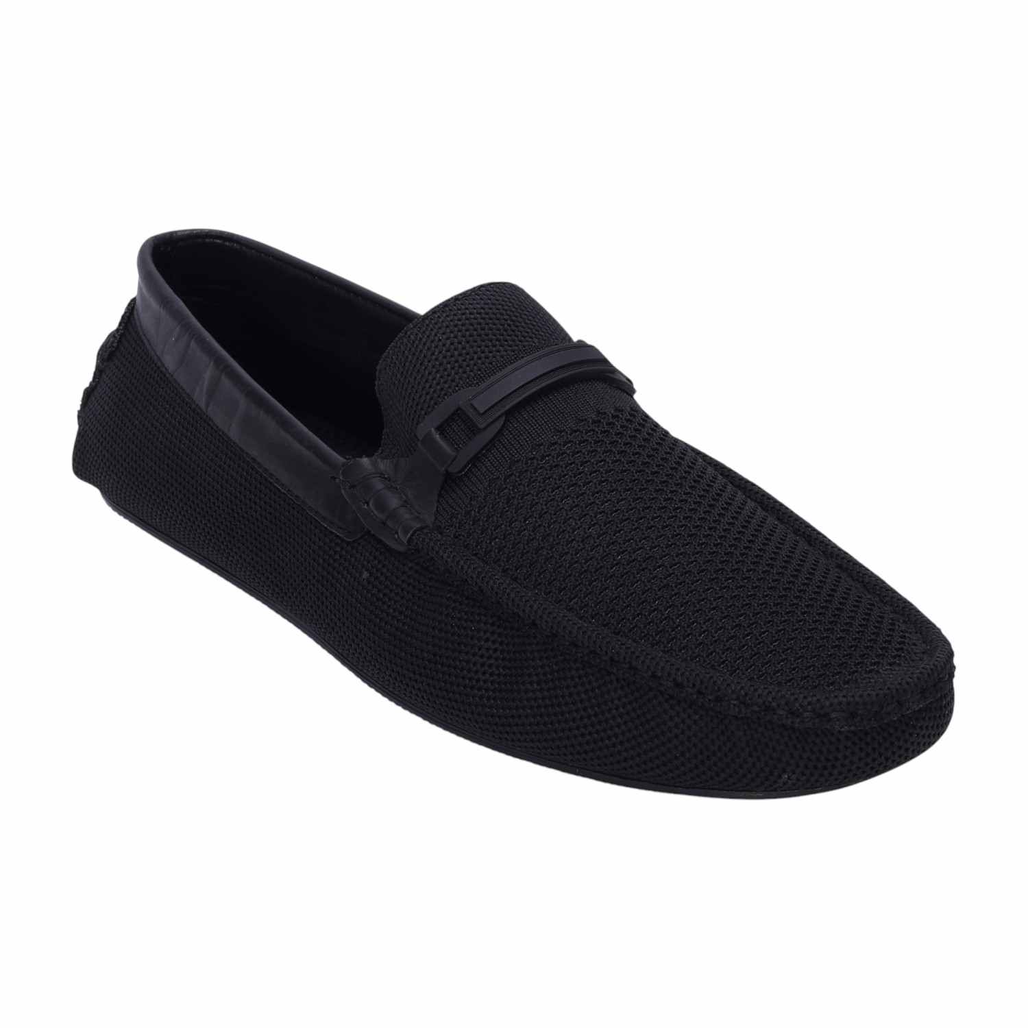 Men Black Formal Slip-ons