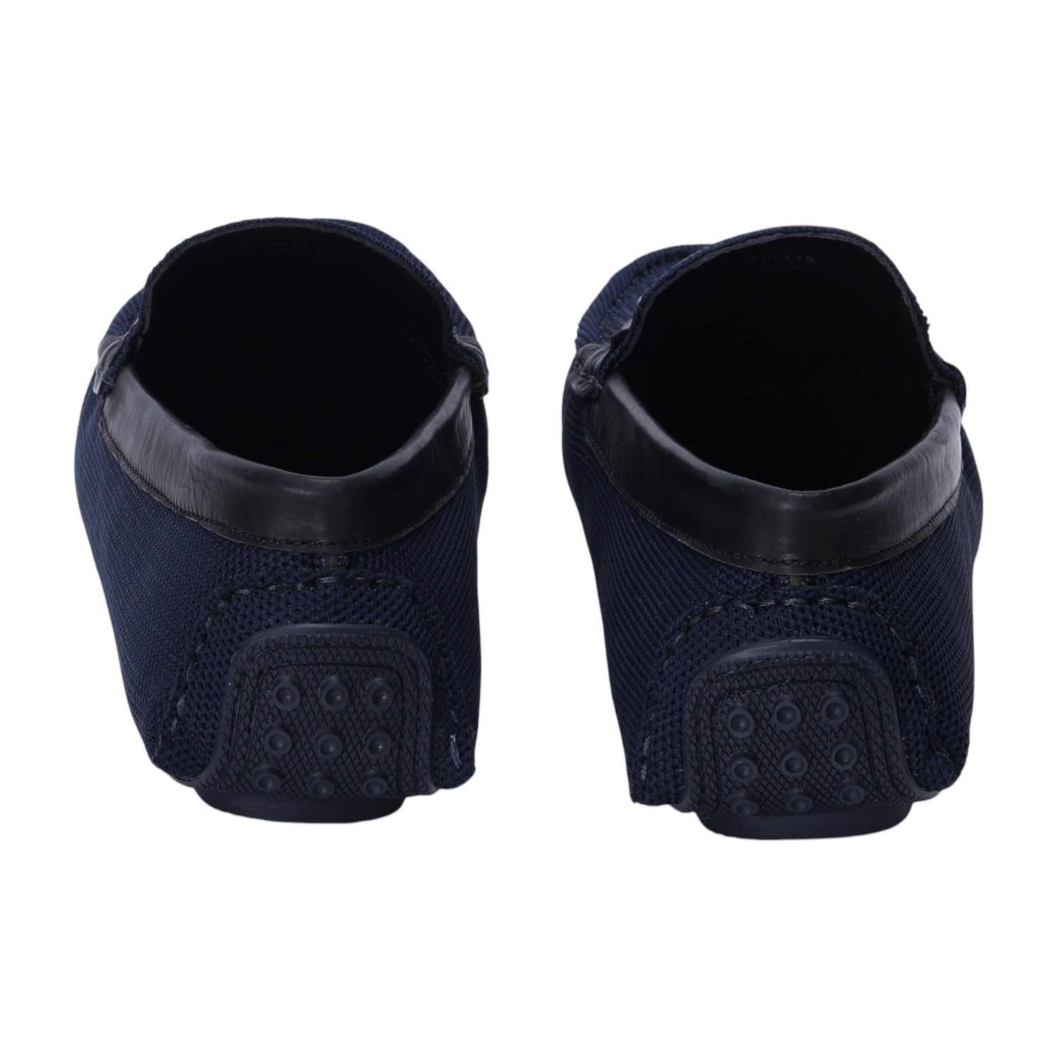 Men Navy Formal Slip-ons