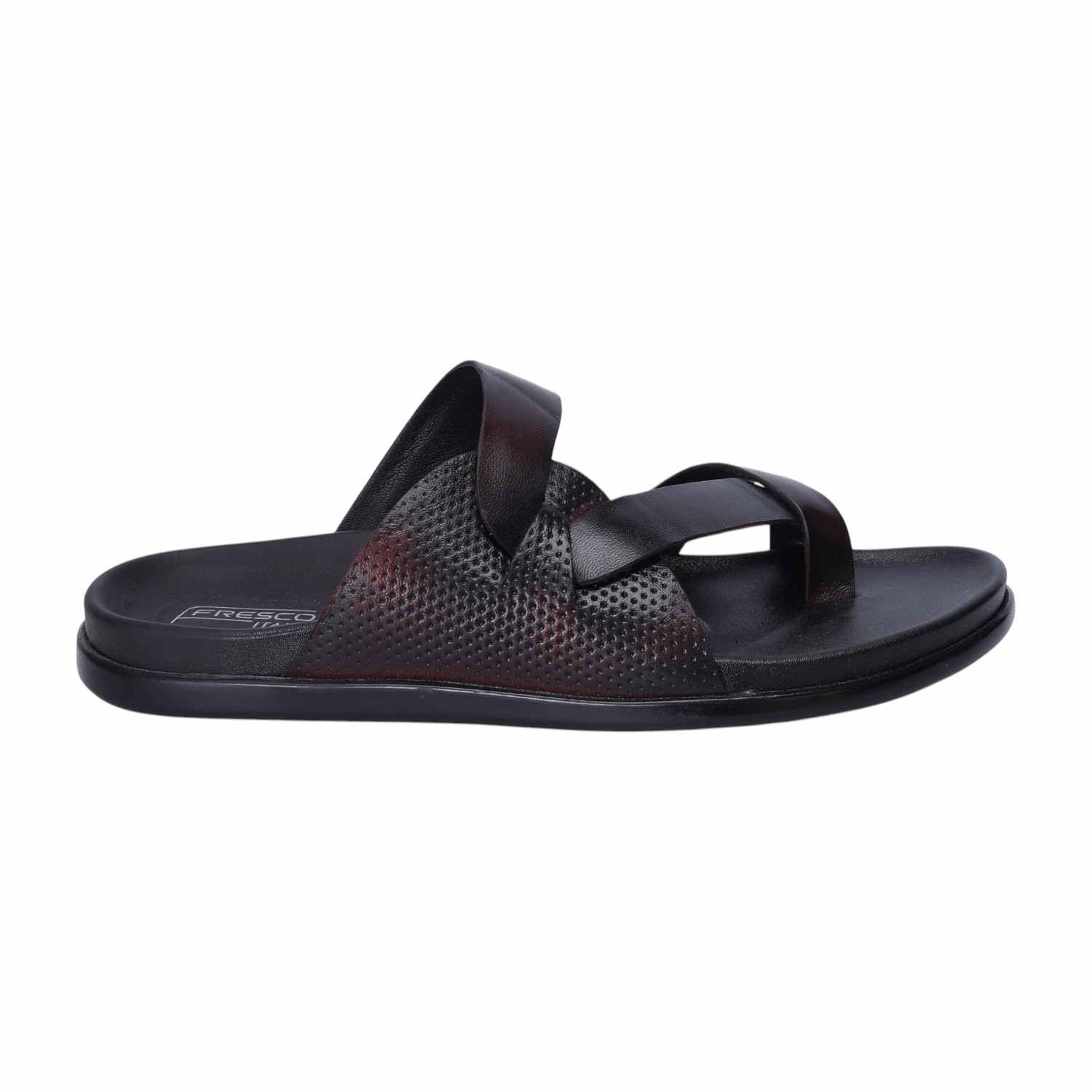 Men Brown Comfort Chappals