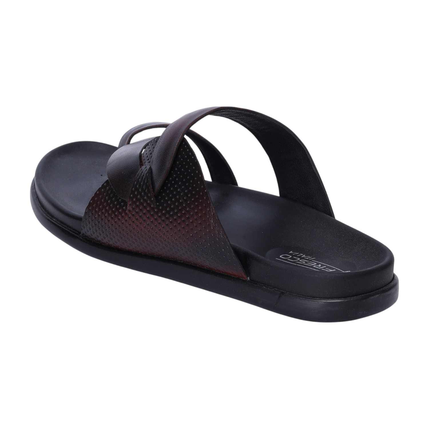 Men Brown Comfort Chappals