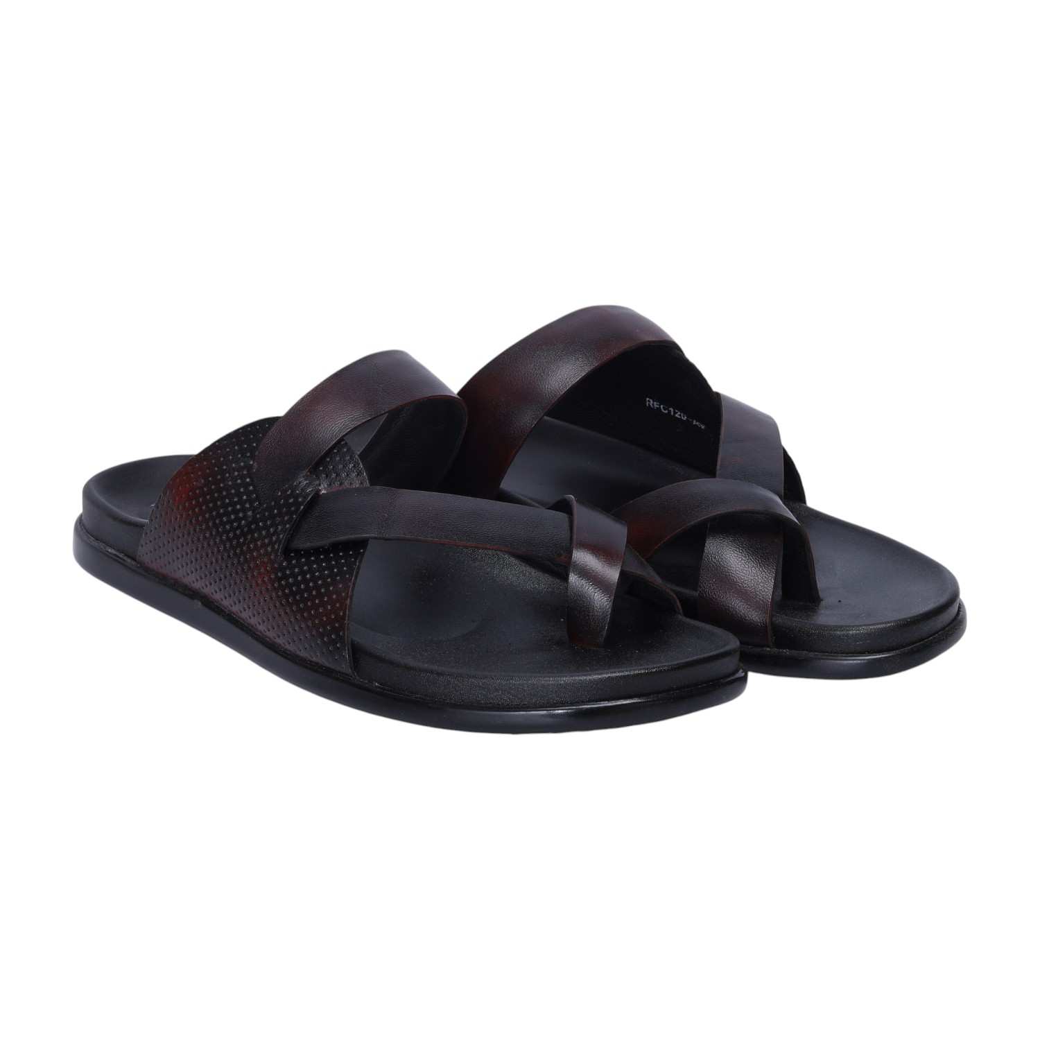 Men Brown Comfort Chappals