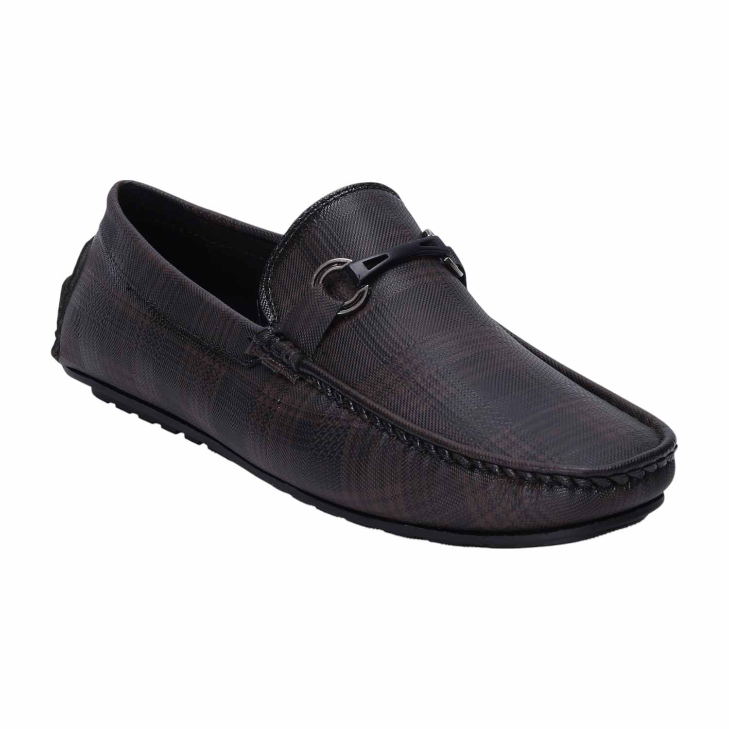 Men Brown Casual Slip-ons