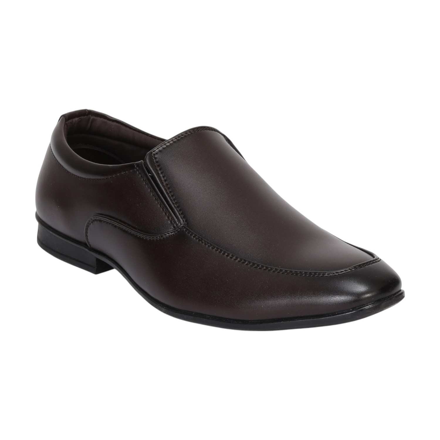 Men Brown Formal Shoes  Slip On