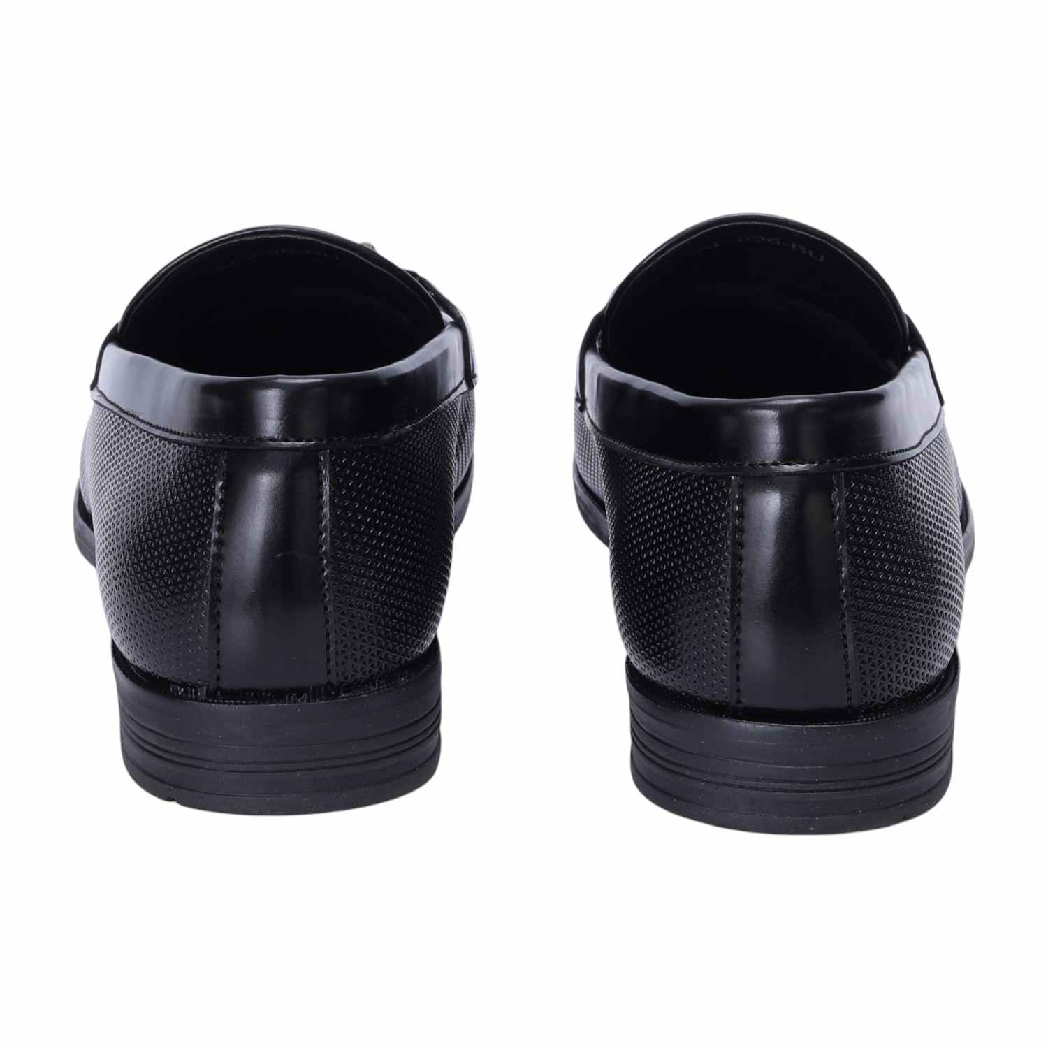 Men Black Casual Slip-ons