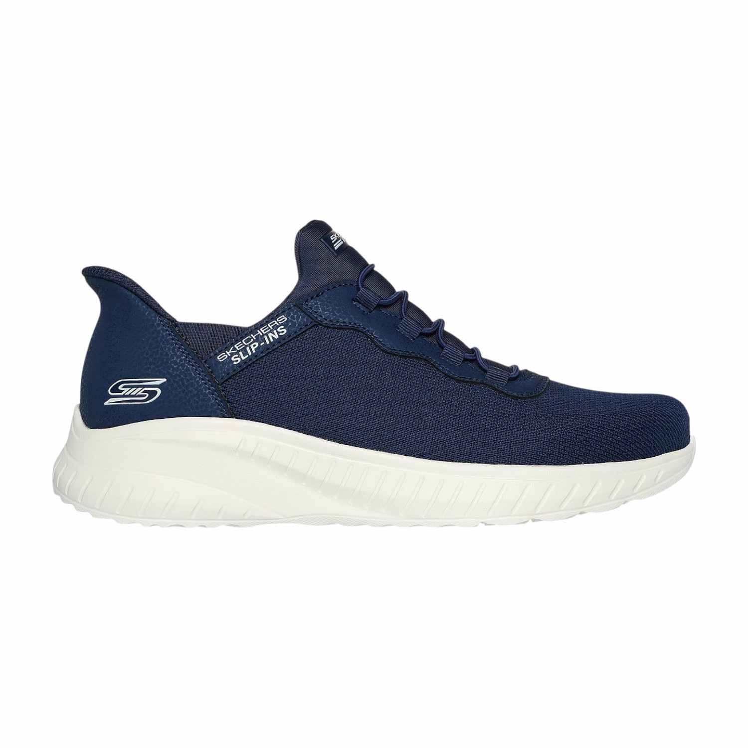 NAVY BLUE BOBS SQUAD CHAOS - DAILY HYPE SLIP INS SNEAKERS