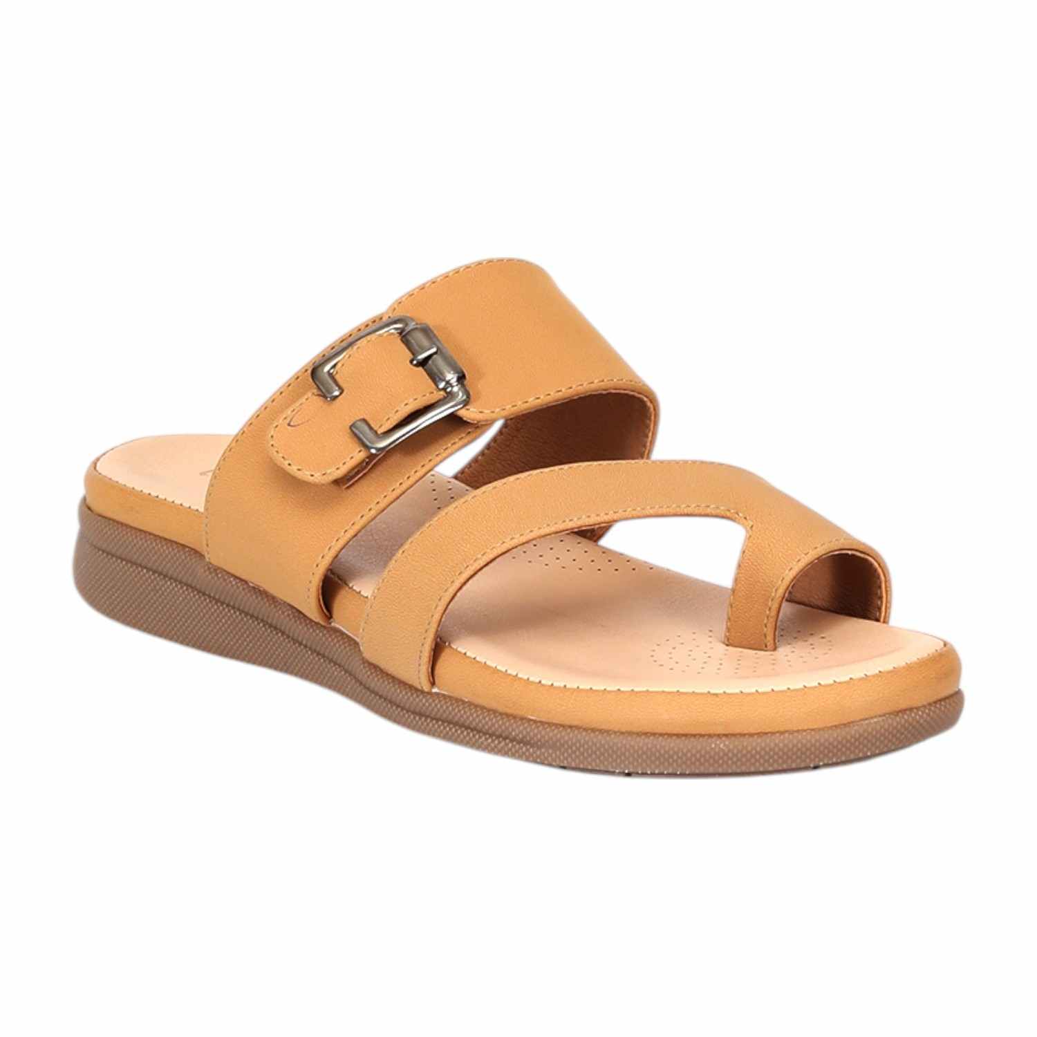 Women  Antique Color One-Toe Strap Sandals
