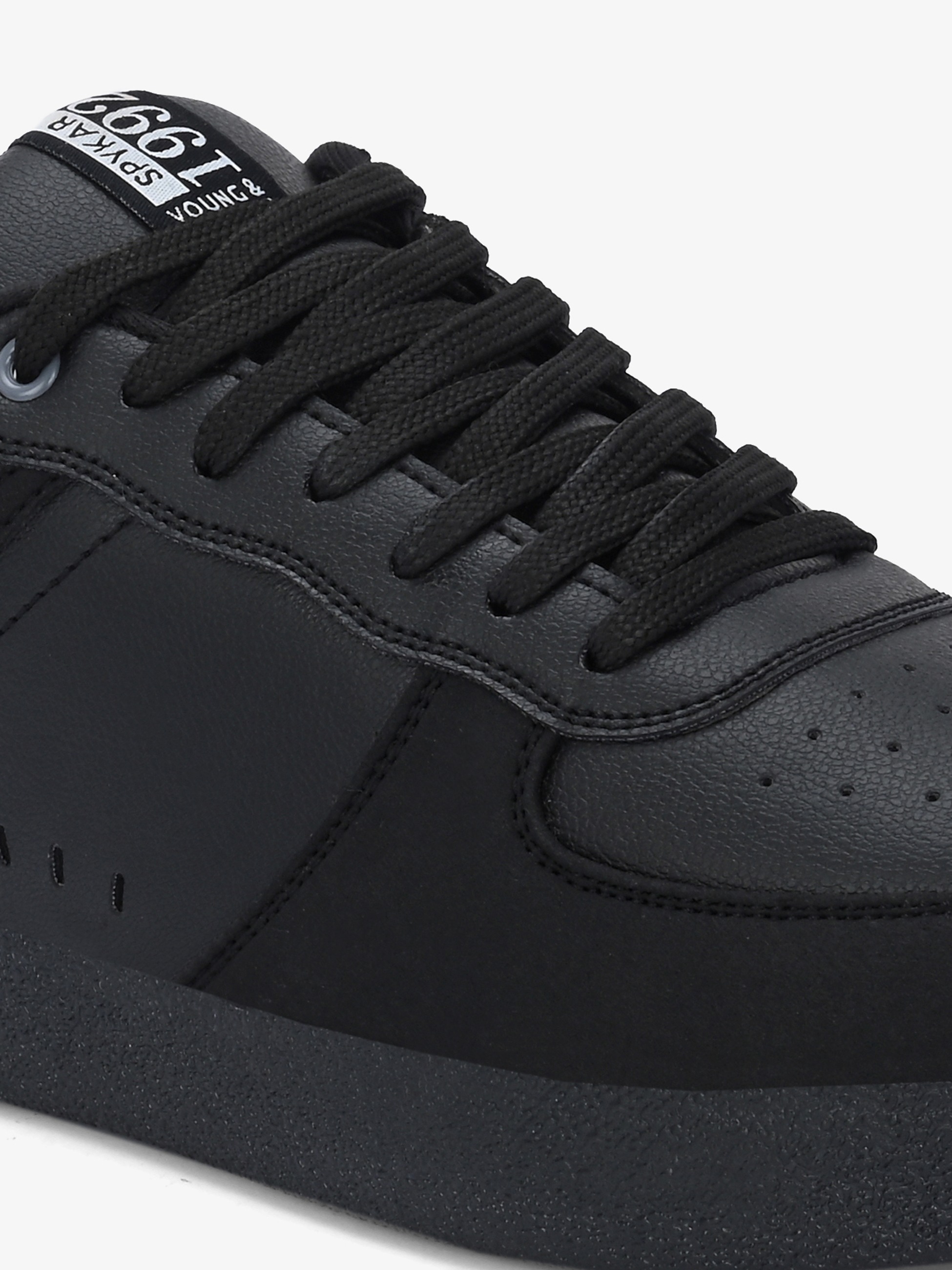 Klaus Men Black Urban Lace Up Sneaker