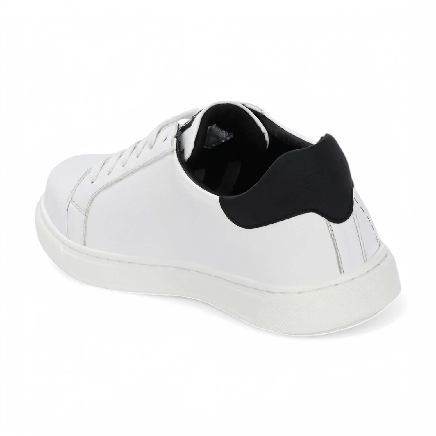 Ryznar Men White-Red Fun Lace Up Sneaker