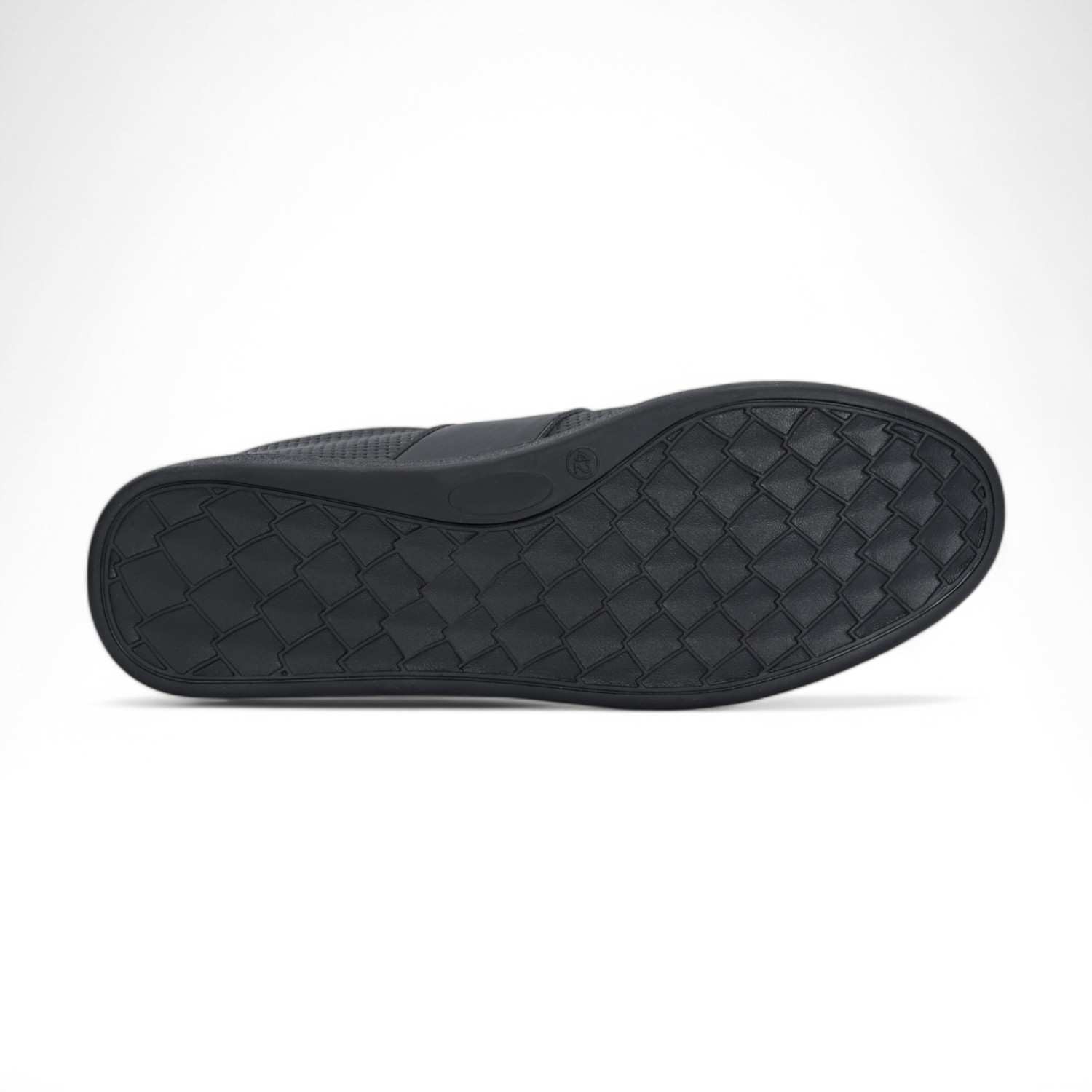 Chagas Men Black-Golden Classic Lace Up Sneaker