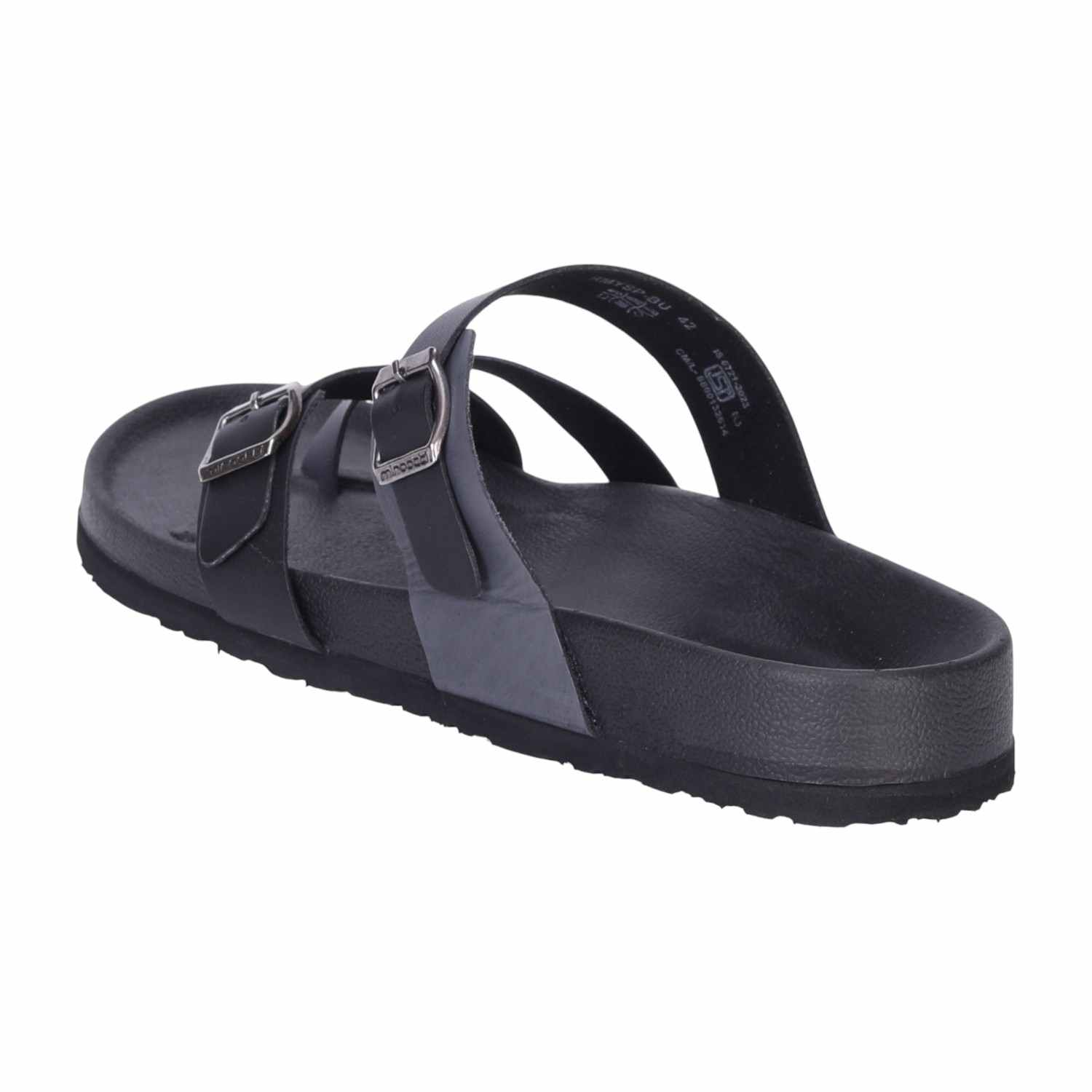 Men Black CASUAL Chappals