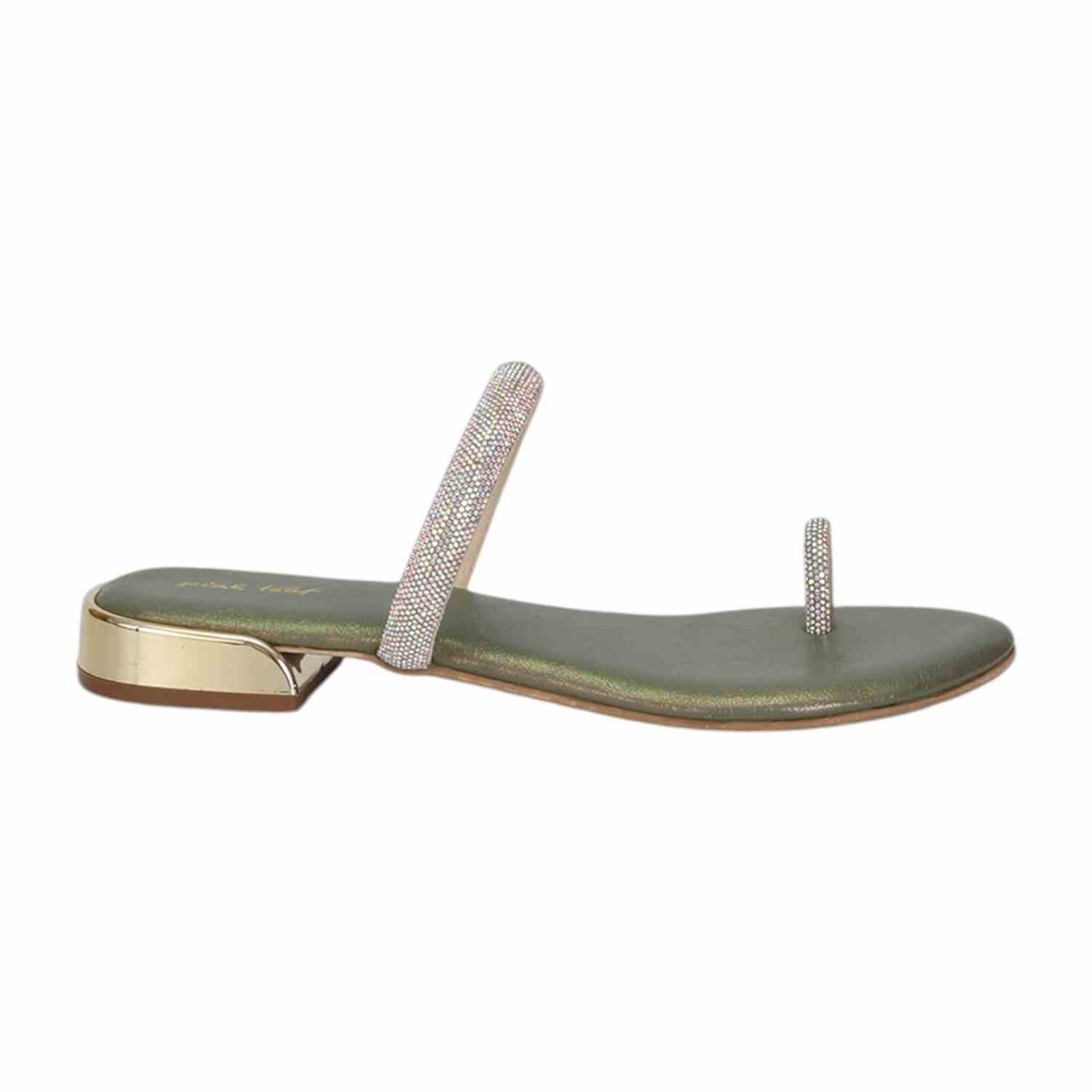 Women Party Embellished Stone Strap