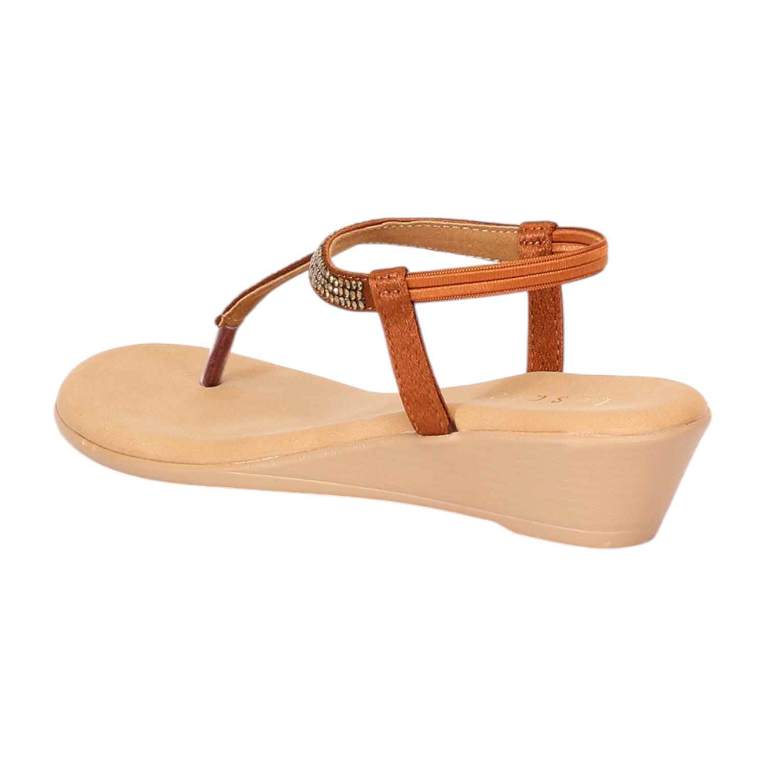 Women Antique Embellished Thongs