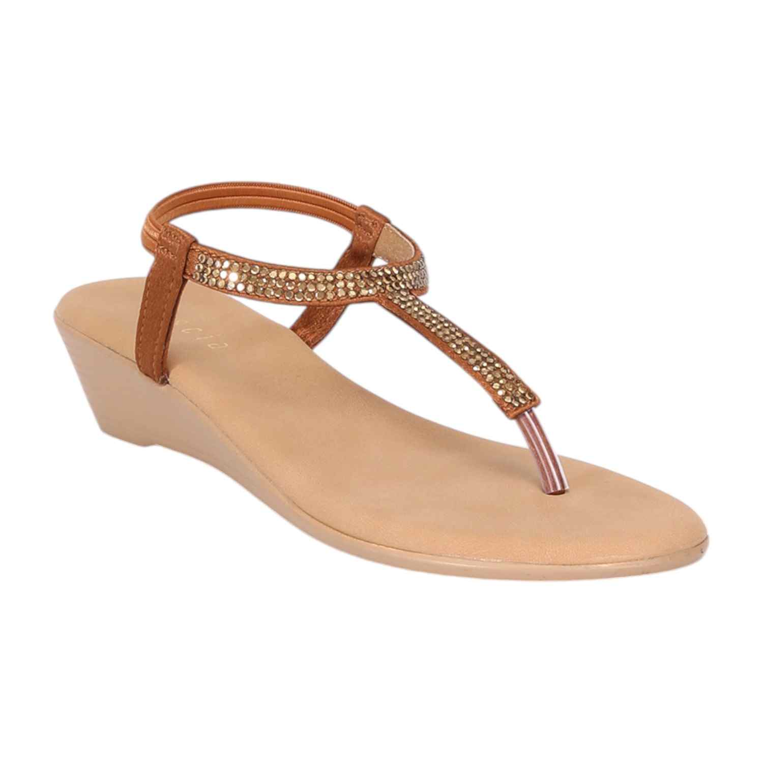 Women Antique Embellished Thongs