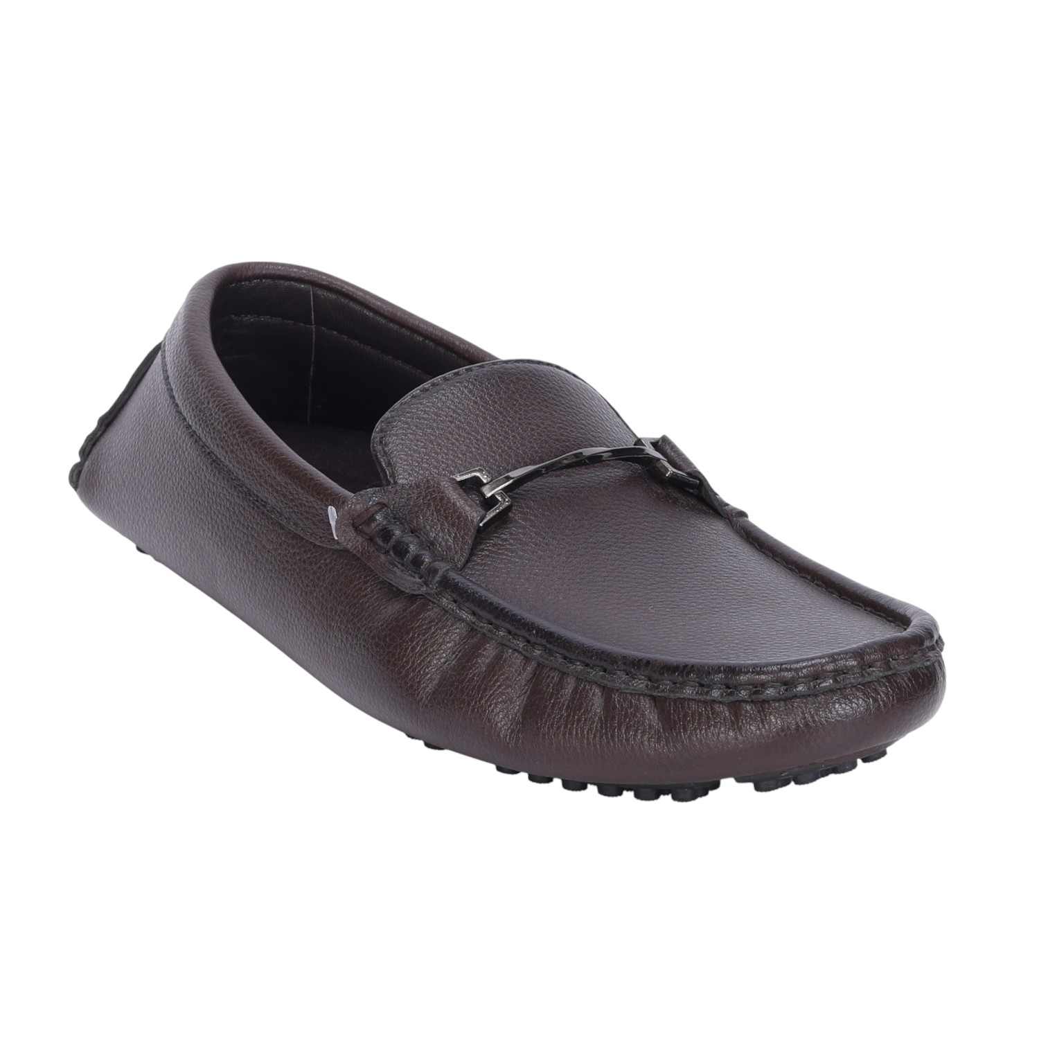 Men Brown Casual Slip-ons