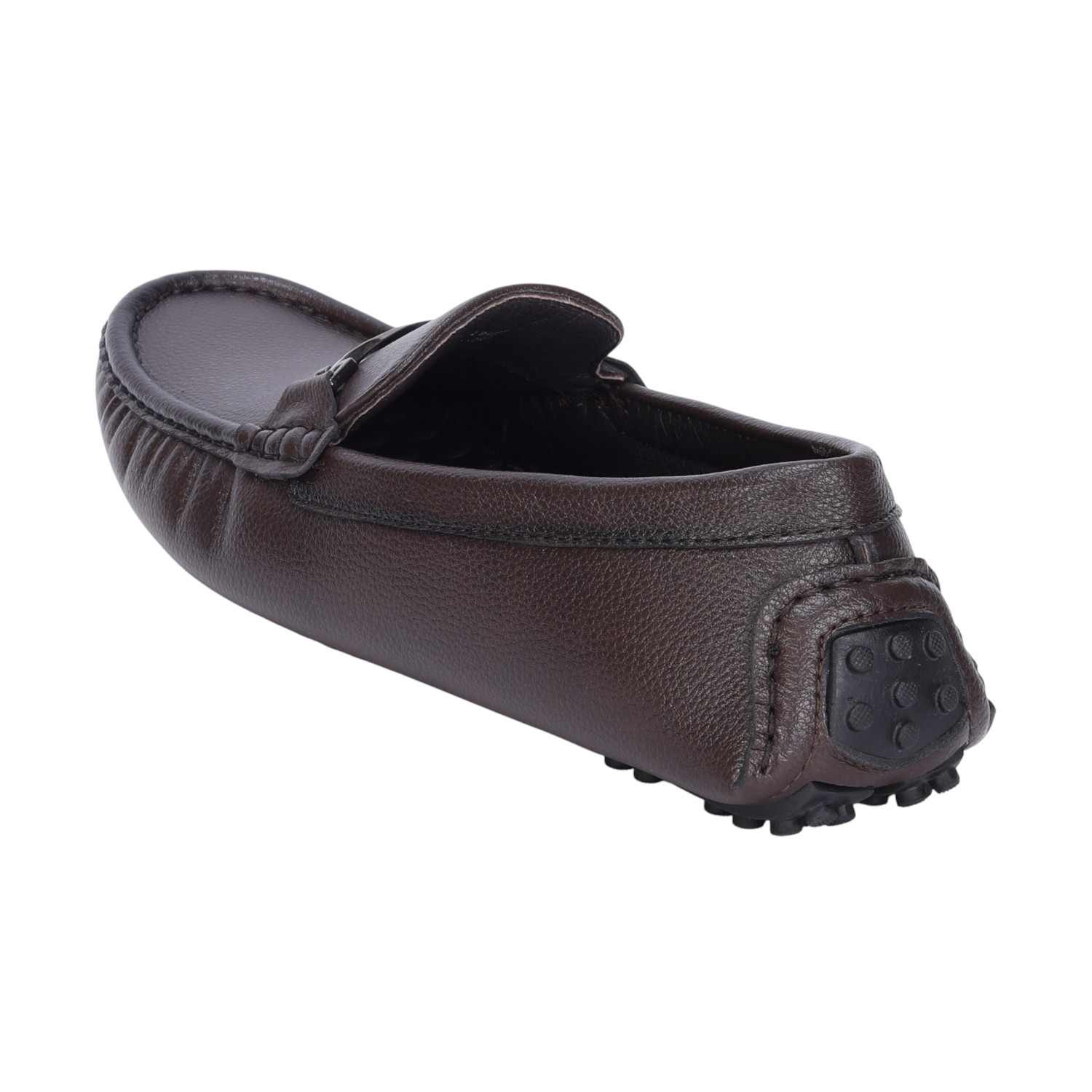 Men Brown Casual Slip-ons