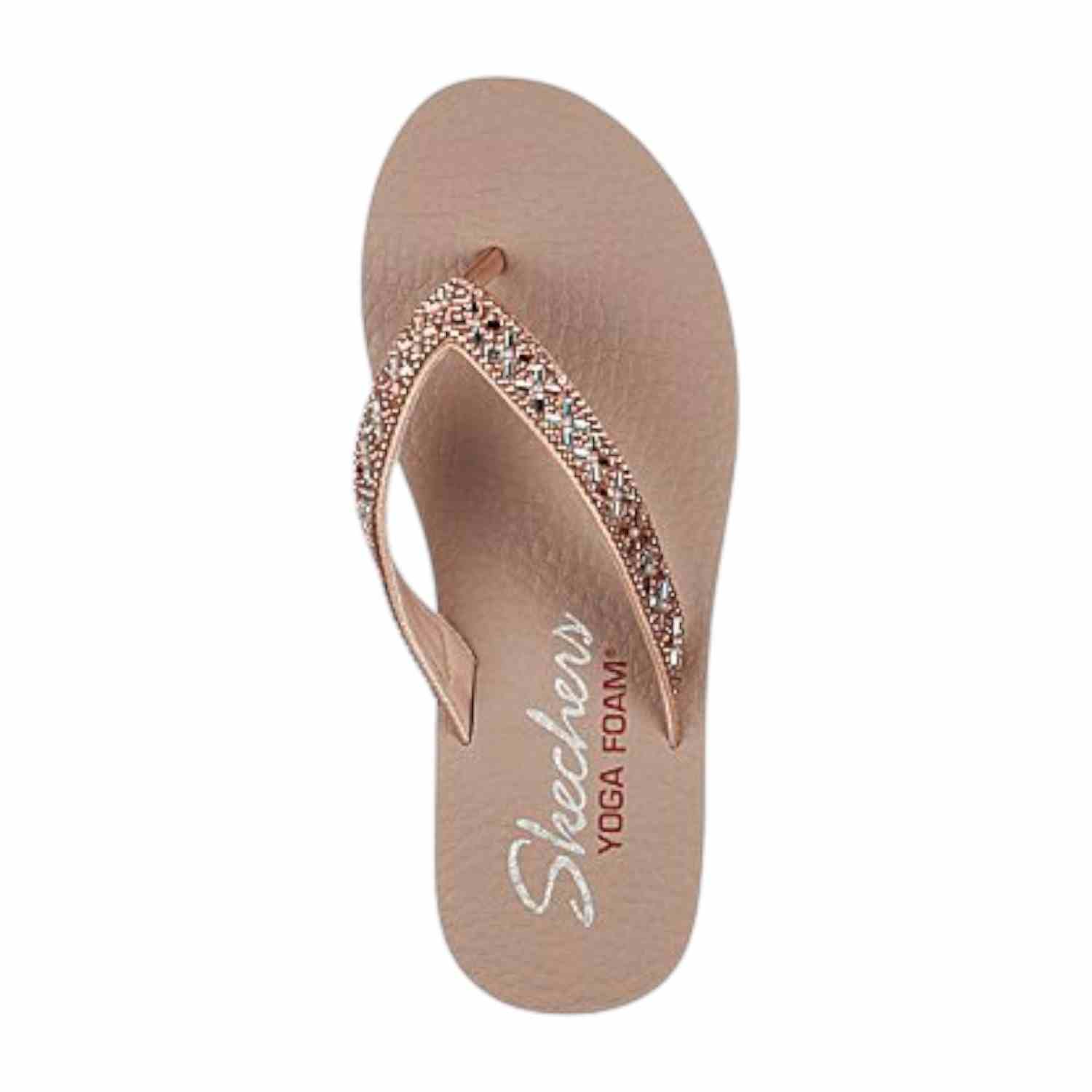 Skechers Rose-Gold Women Meditation-Lotus Bae Slippers