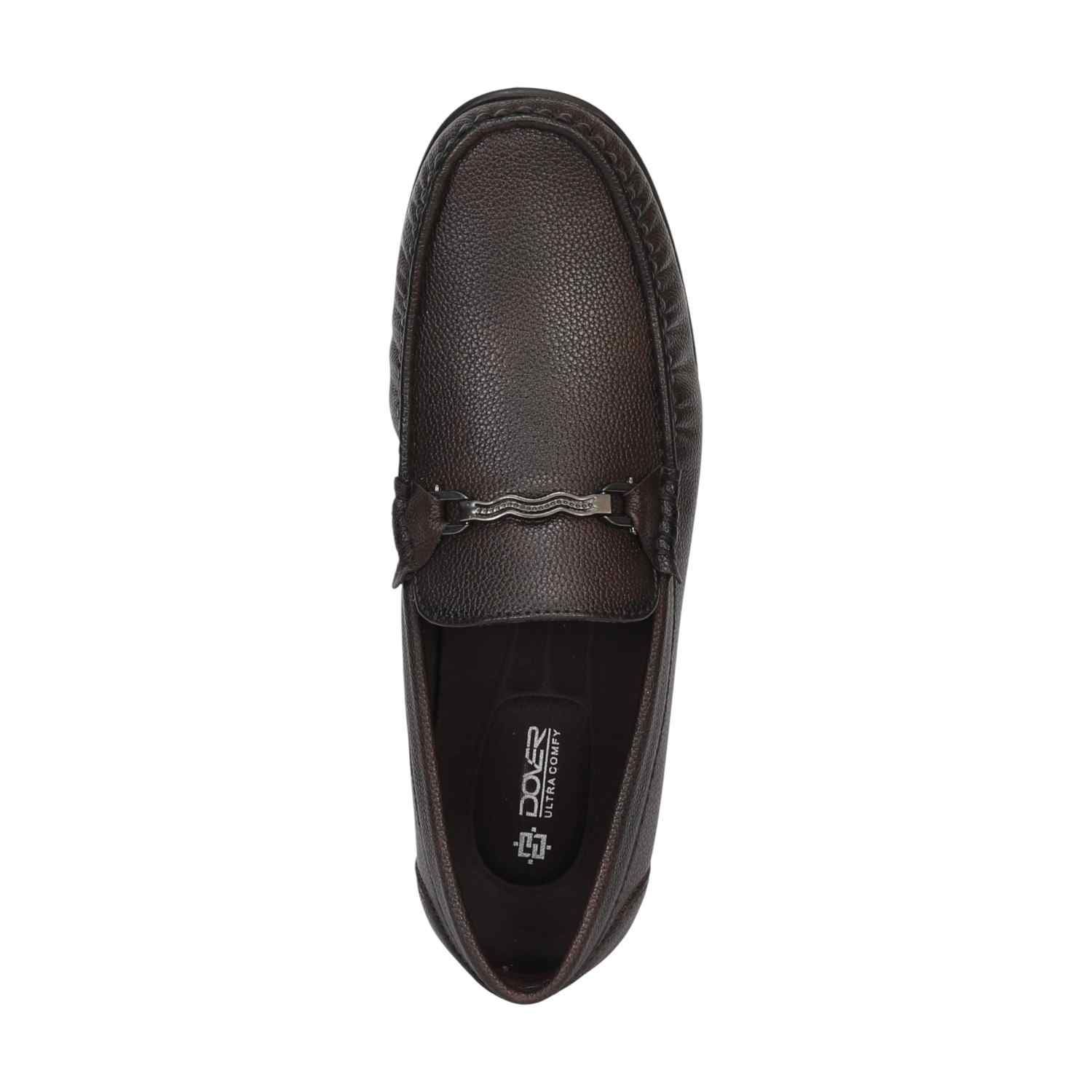 Men Brown Casual Shoes  Slip On
