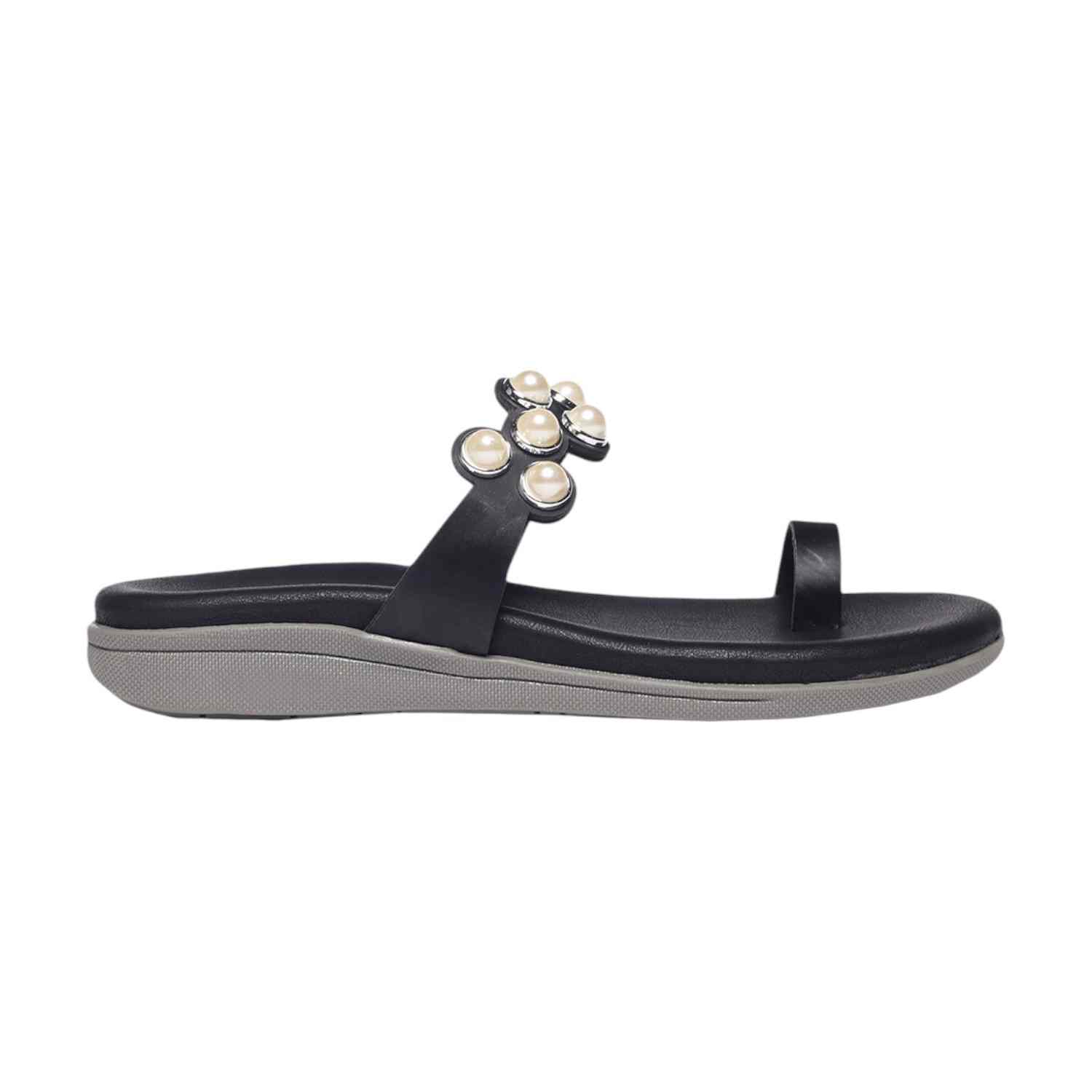 Monrow Aneira Black Flat