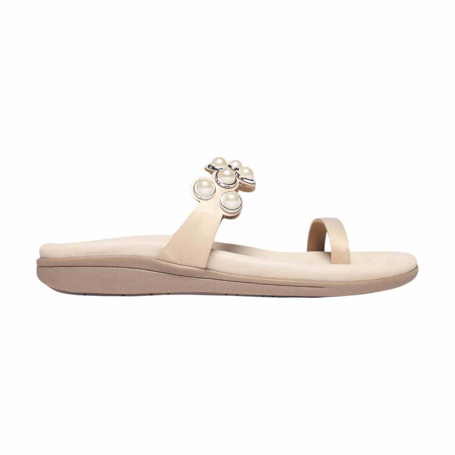 Monrow Aneira Cream Flat