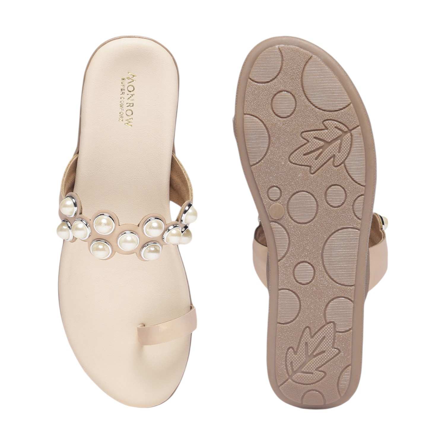 Monrow Aneira Cream Flat