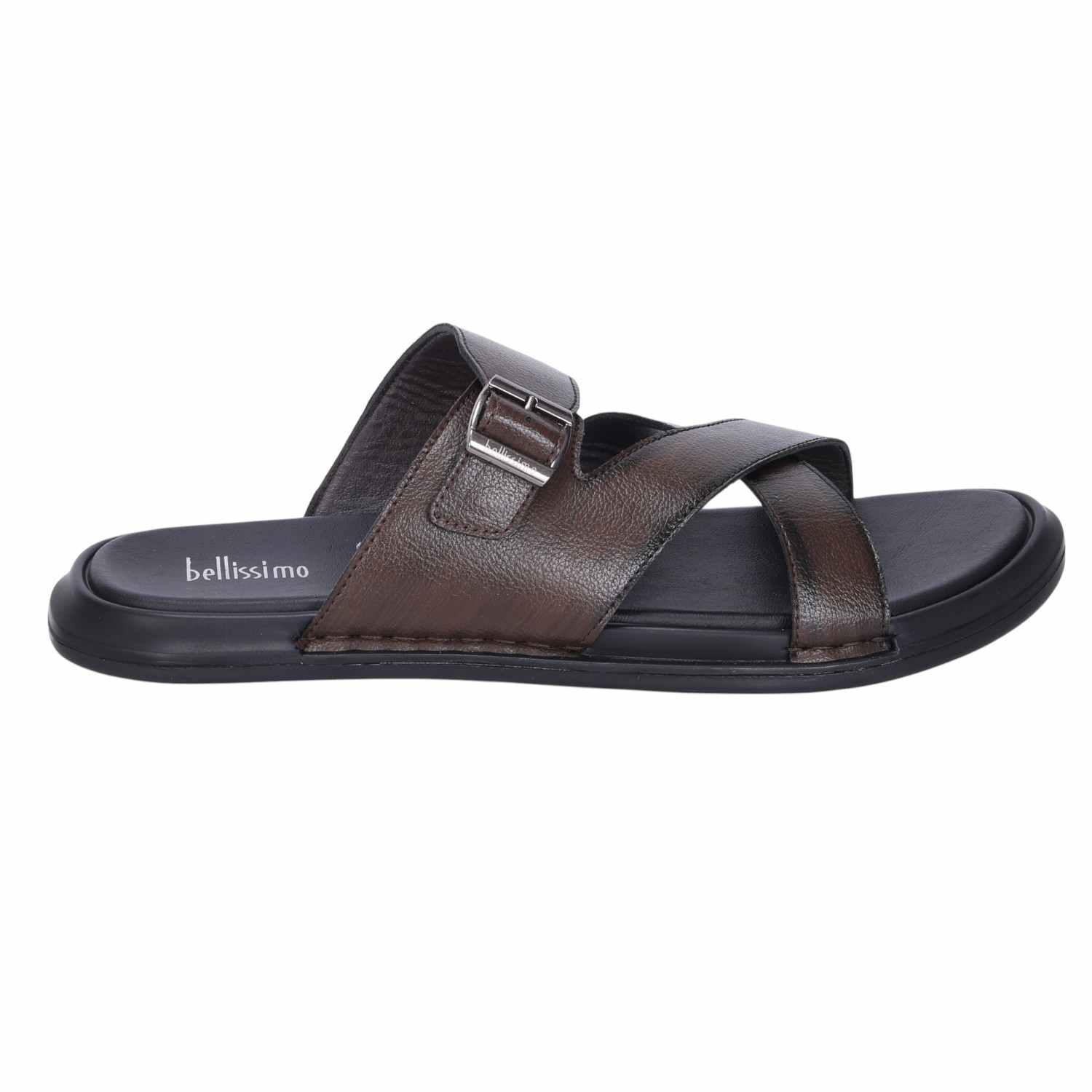 Men Cross Strap Comfort Chappal