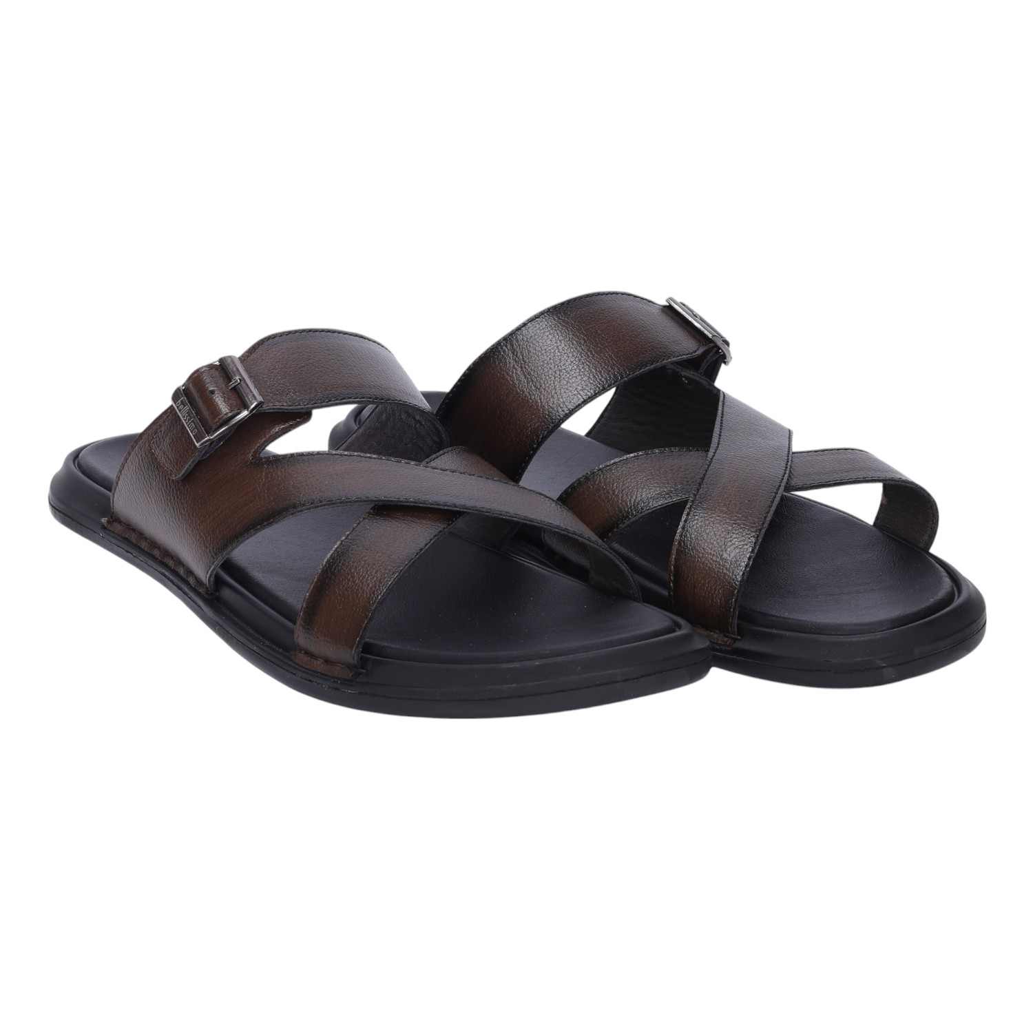 Men Cross Strap Comfort Chappal
