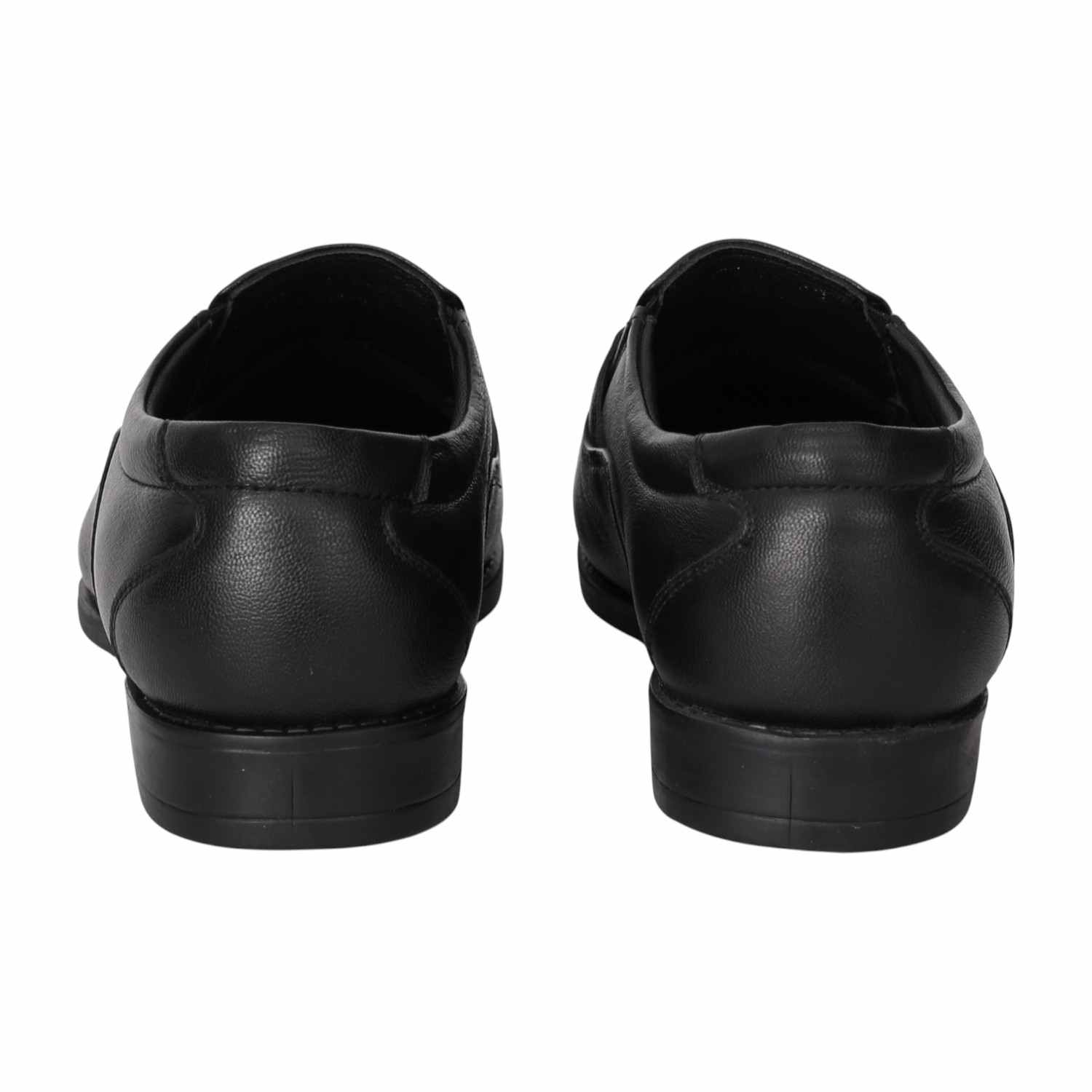 Men Monarch Black Bit Loafers