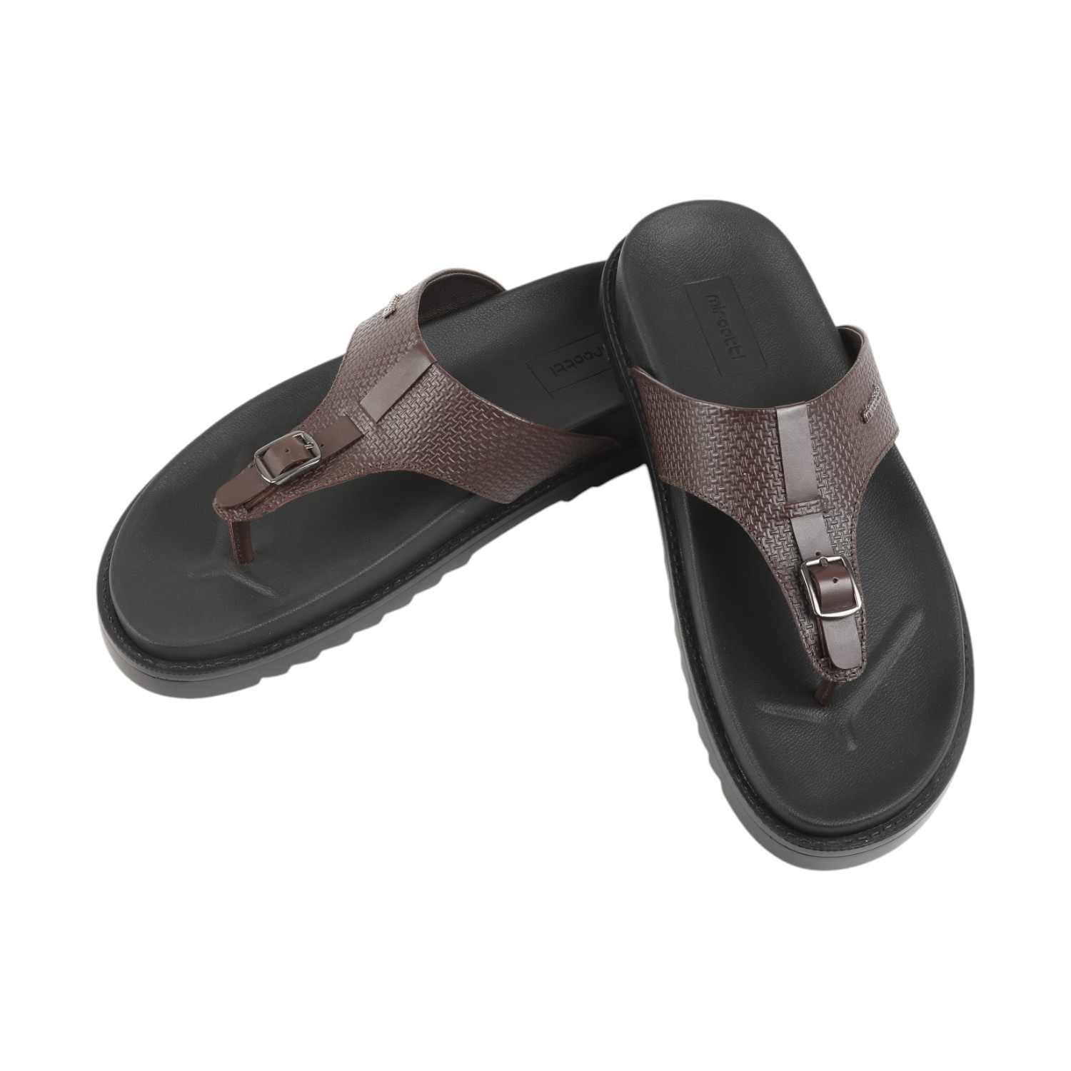 Luxurious Brown Comfort Slippers for Men