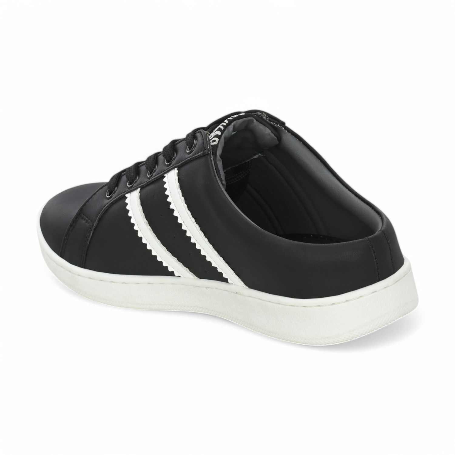 Sydney Womens Black Mule Sneaker