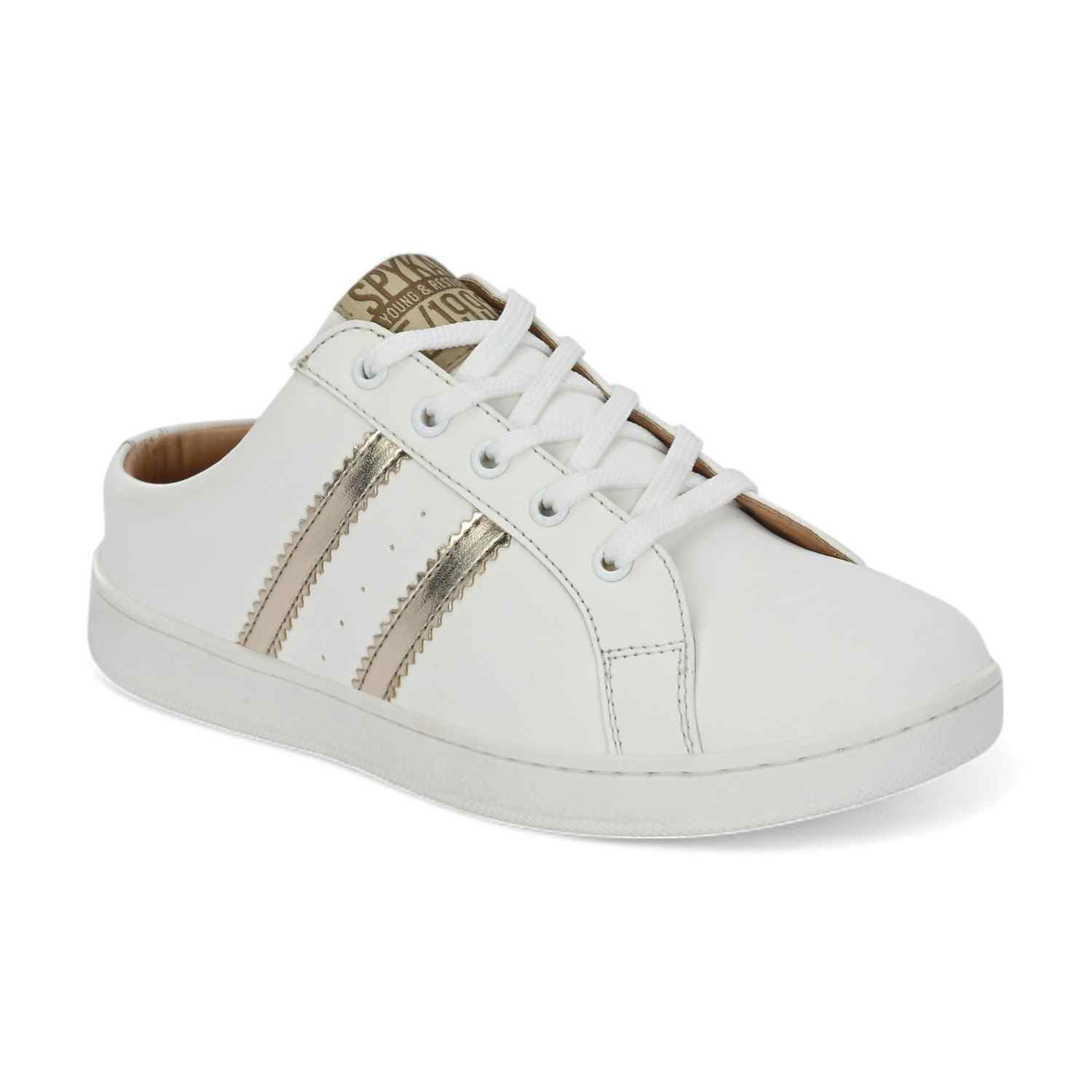 Sydney Womens White Mule Sneaker