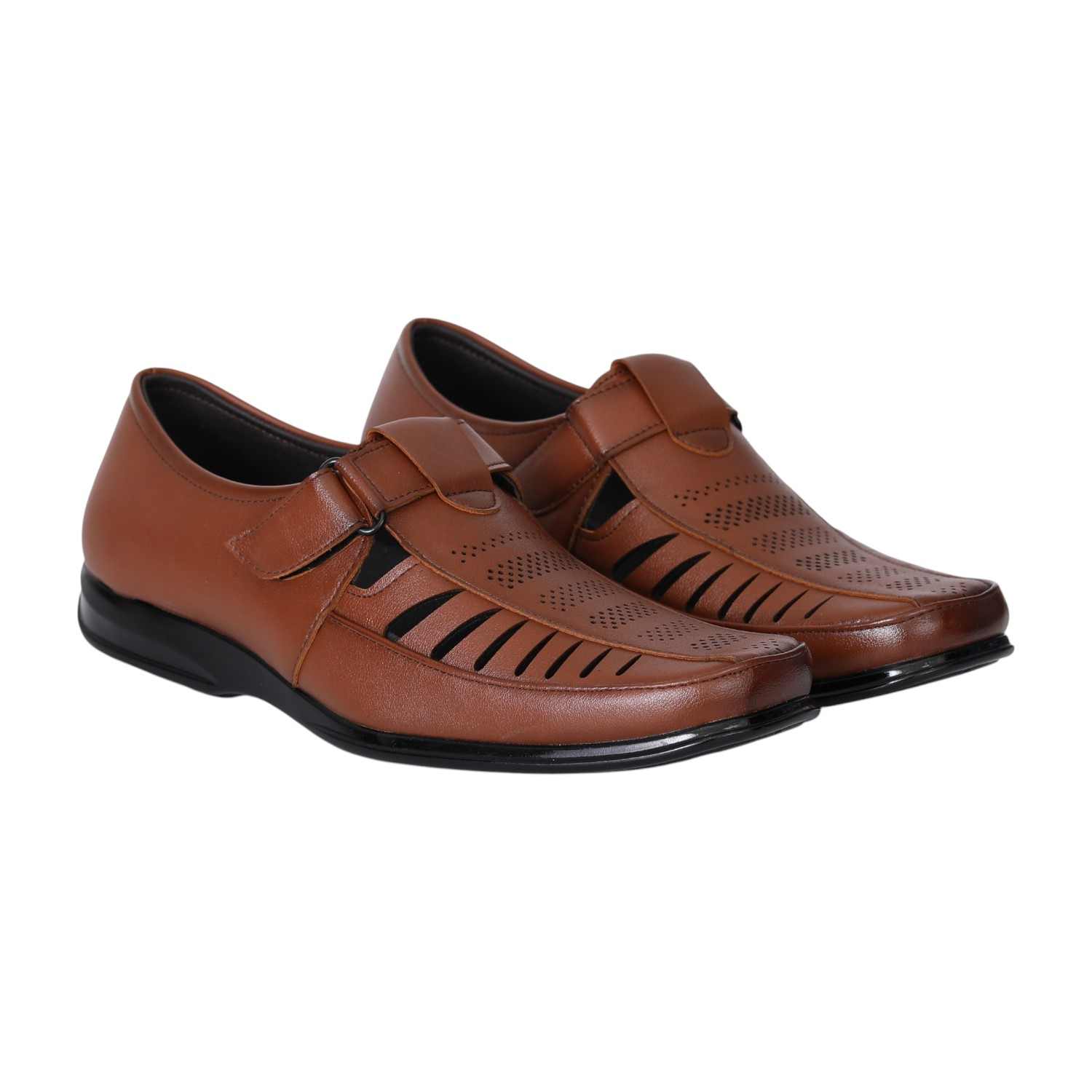 Men’s Tan Smart-Cut Loafers
