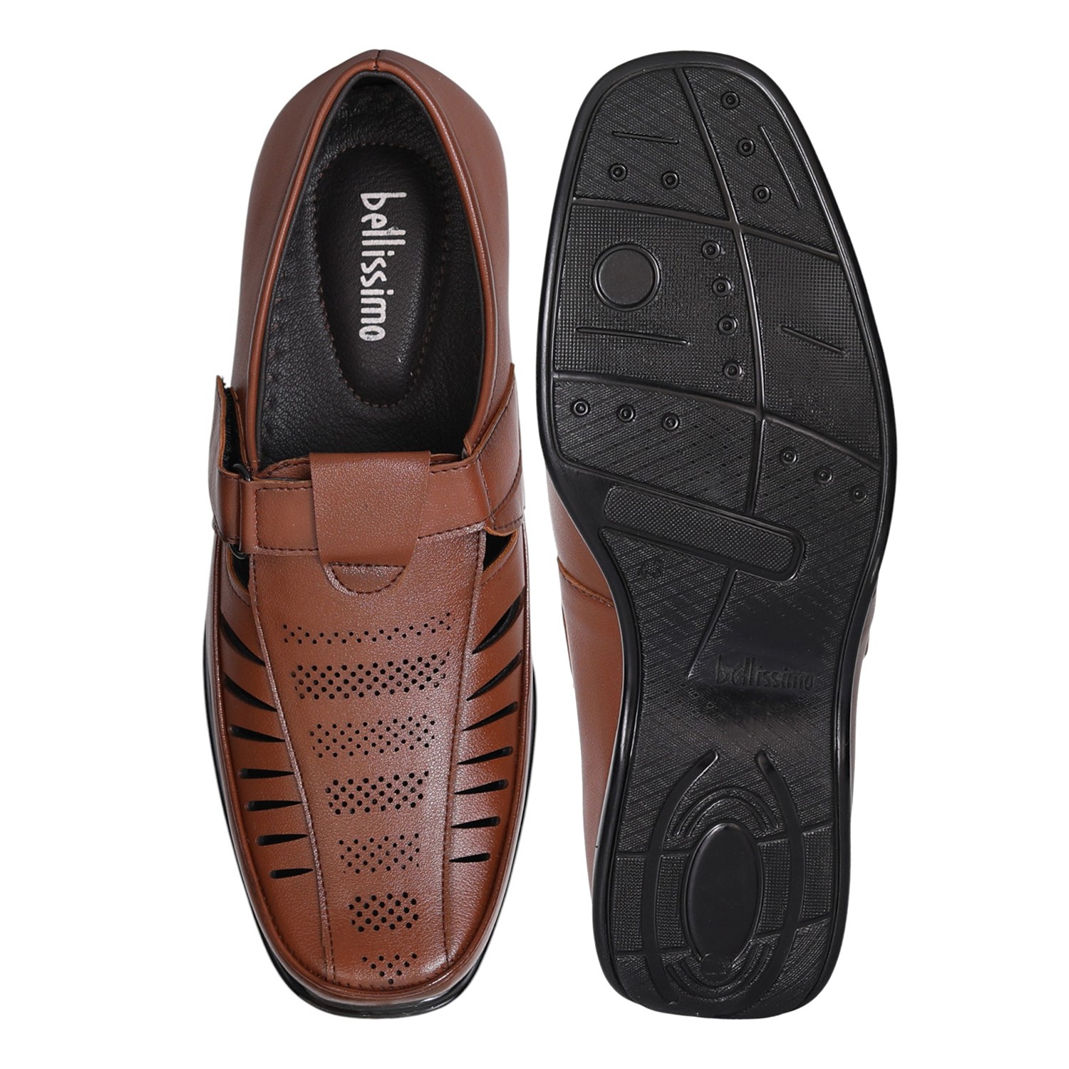 Men’s Tan Smart-Cut Loafers