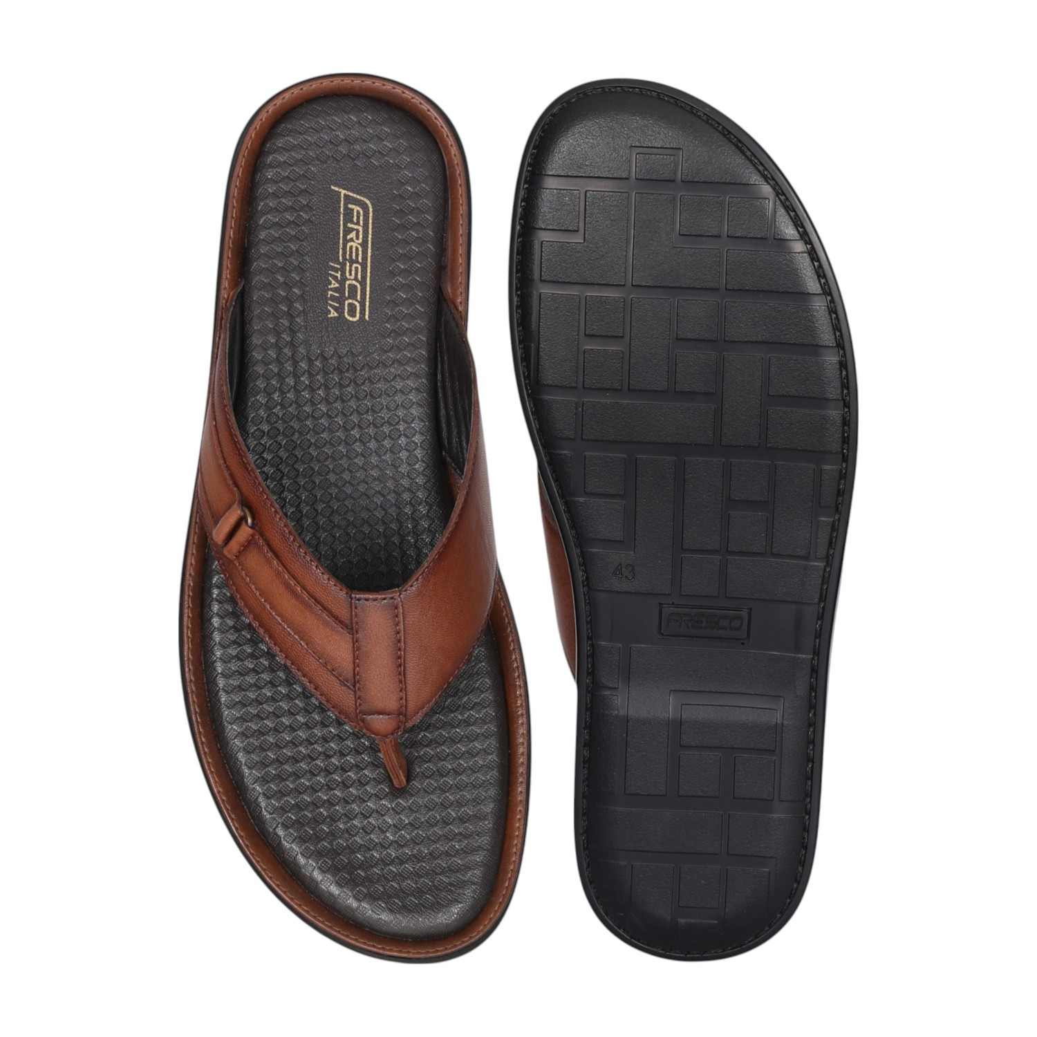 Men Tan Thong  Comfort  Sandal