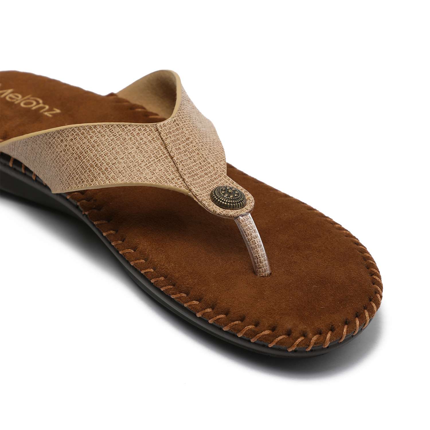 Beige Casual Flats for Women
