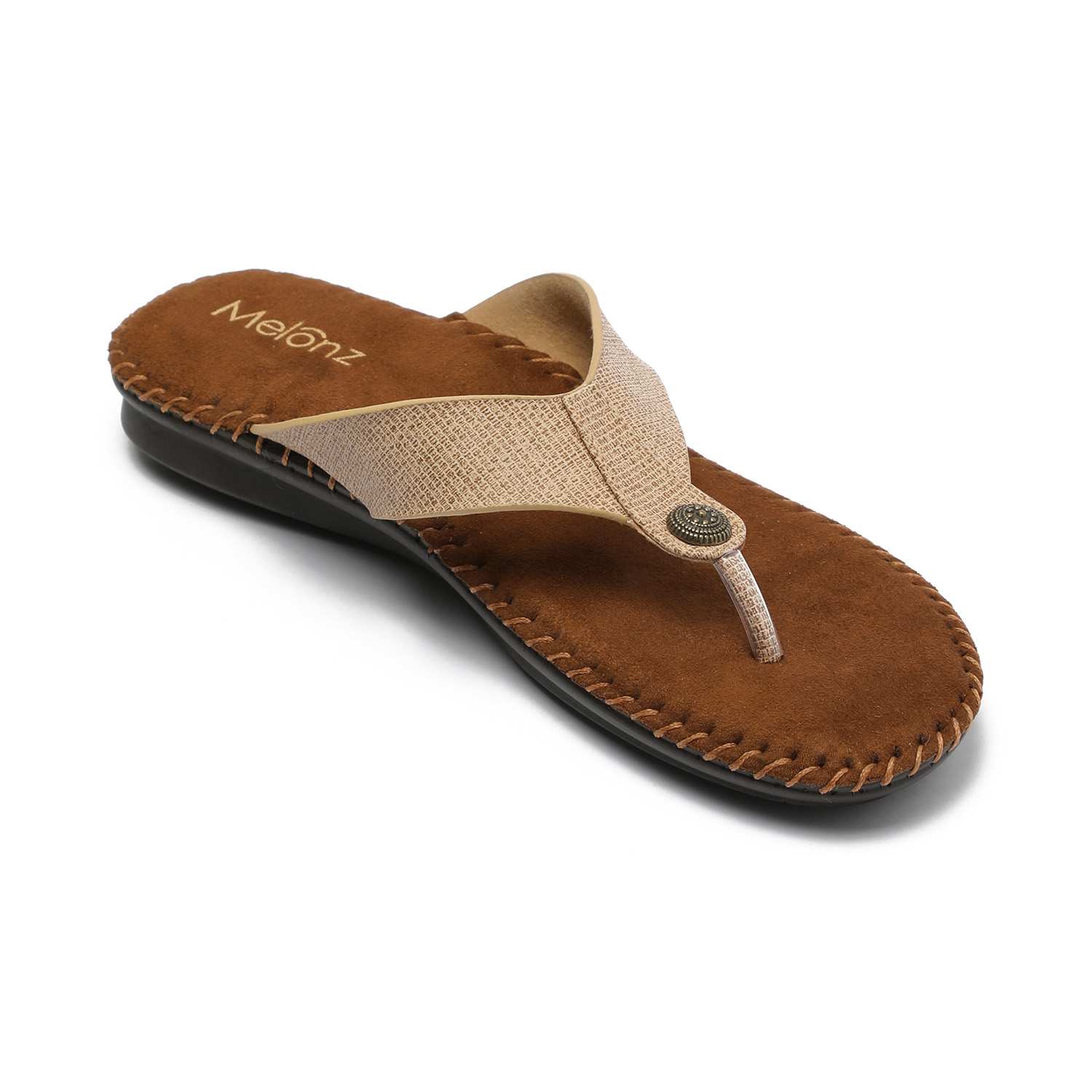 Beige Casual Flats for Women